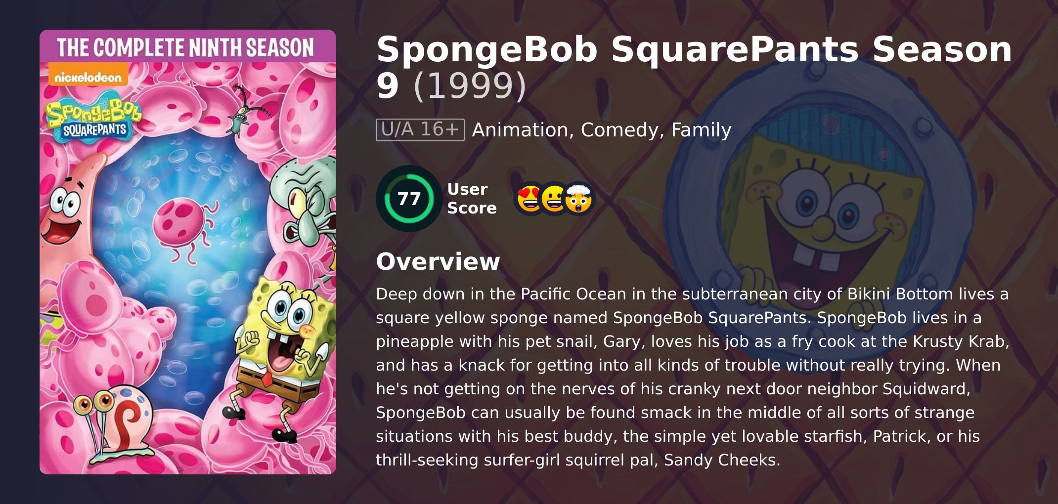 SpongeBob SquarePants Season 9 Hindi Dubbed