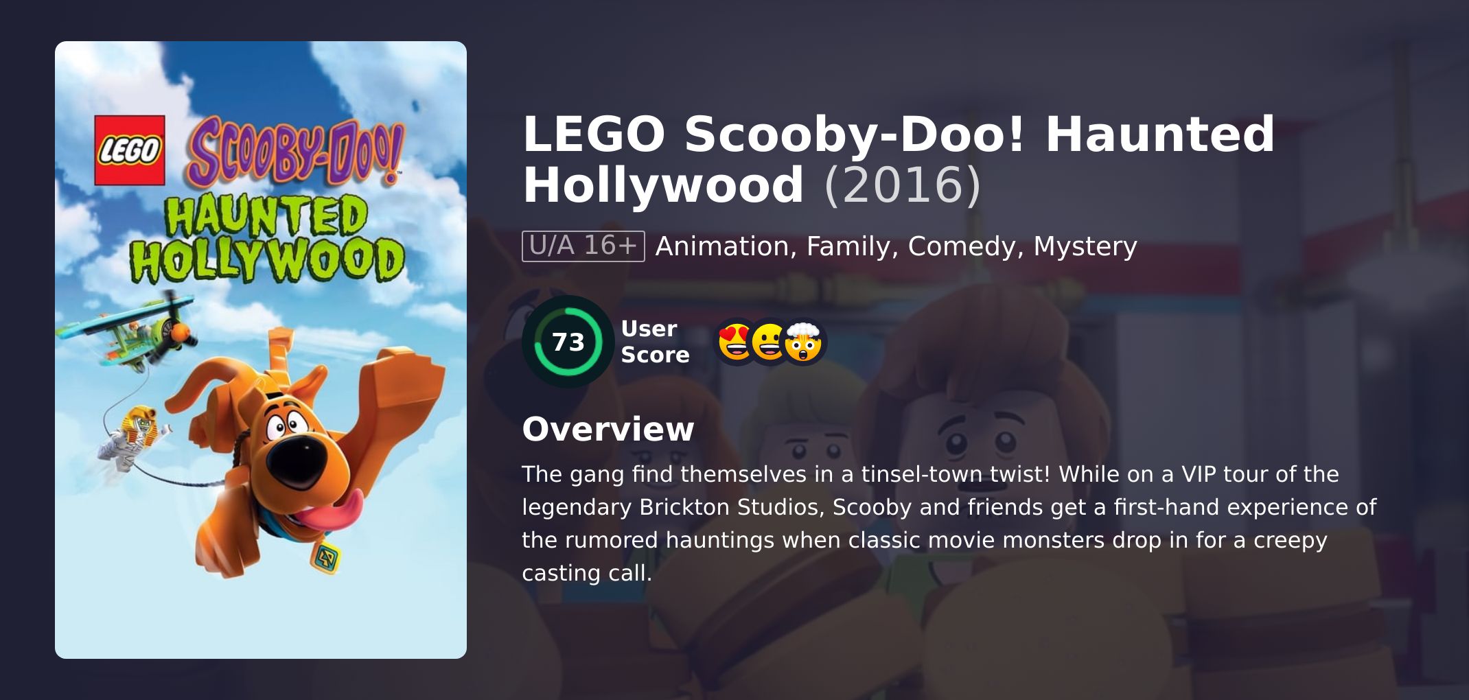 LEGO Scooby-Doo! Haunted Hollywood Movie English Dubbed