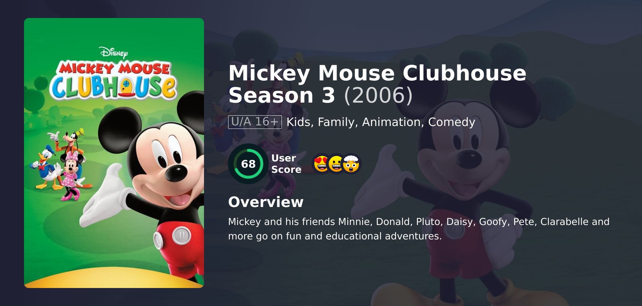 Mickey Mouse Clubhouse Season 3 Hindi Dubbed