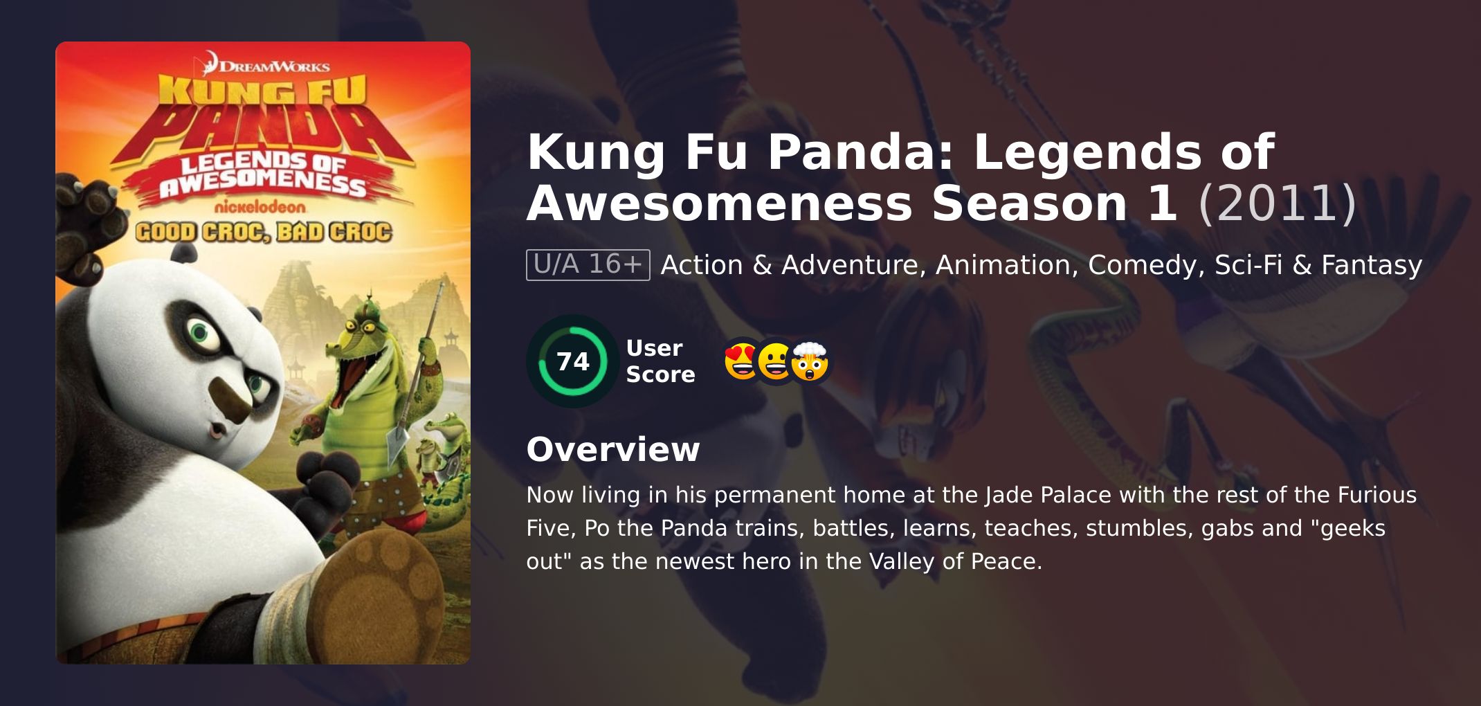 Kung Fu Panda: Legends of Awesomeness Season 1 Hindi Dubbed