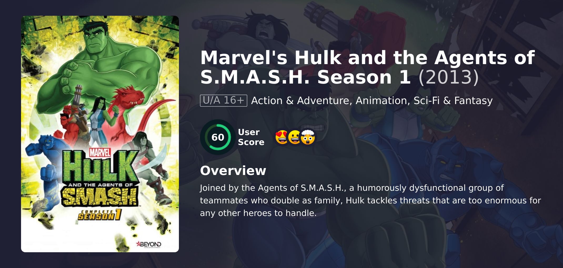 Marvel's Hulk and the Agents of S.M.A.S.H. Season 1 Hindi Dubbed