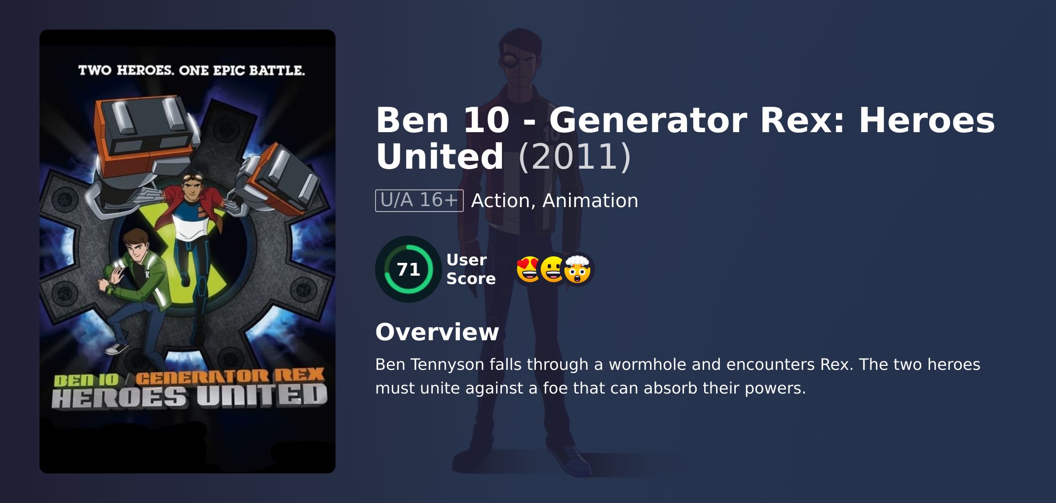 Ben 10 - Generator Rex: Heroes United Movie Hindi Dubbed