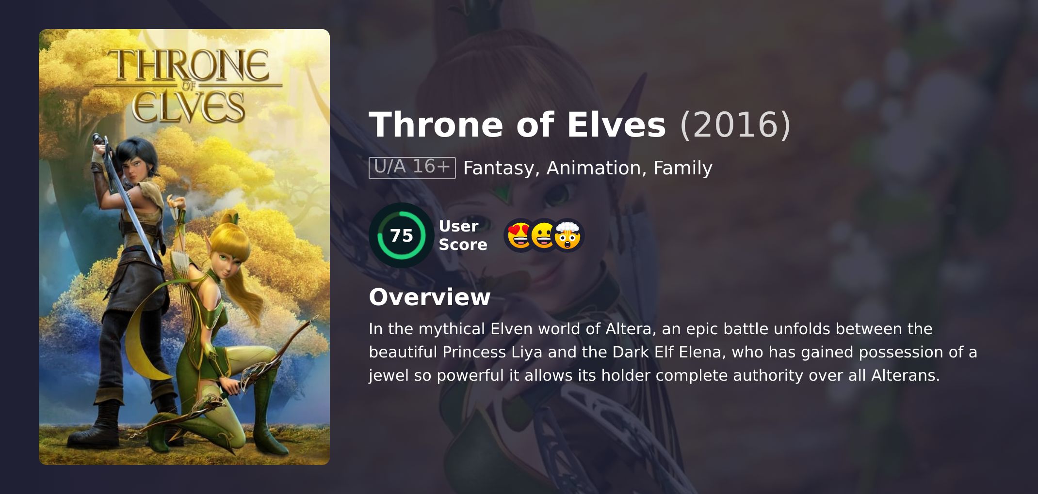 Throne of Elves Movie Hindi Dubbed