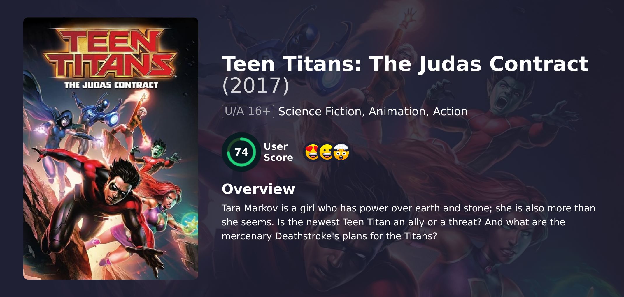 Teen Titans: The Judas Contract Movie English Dubbed