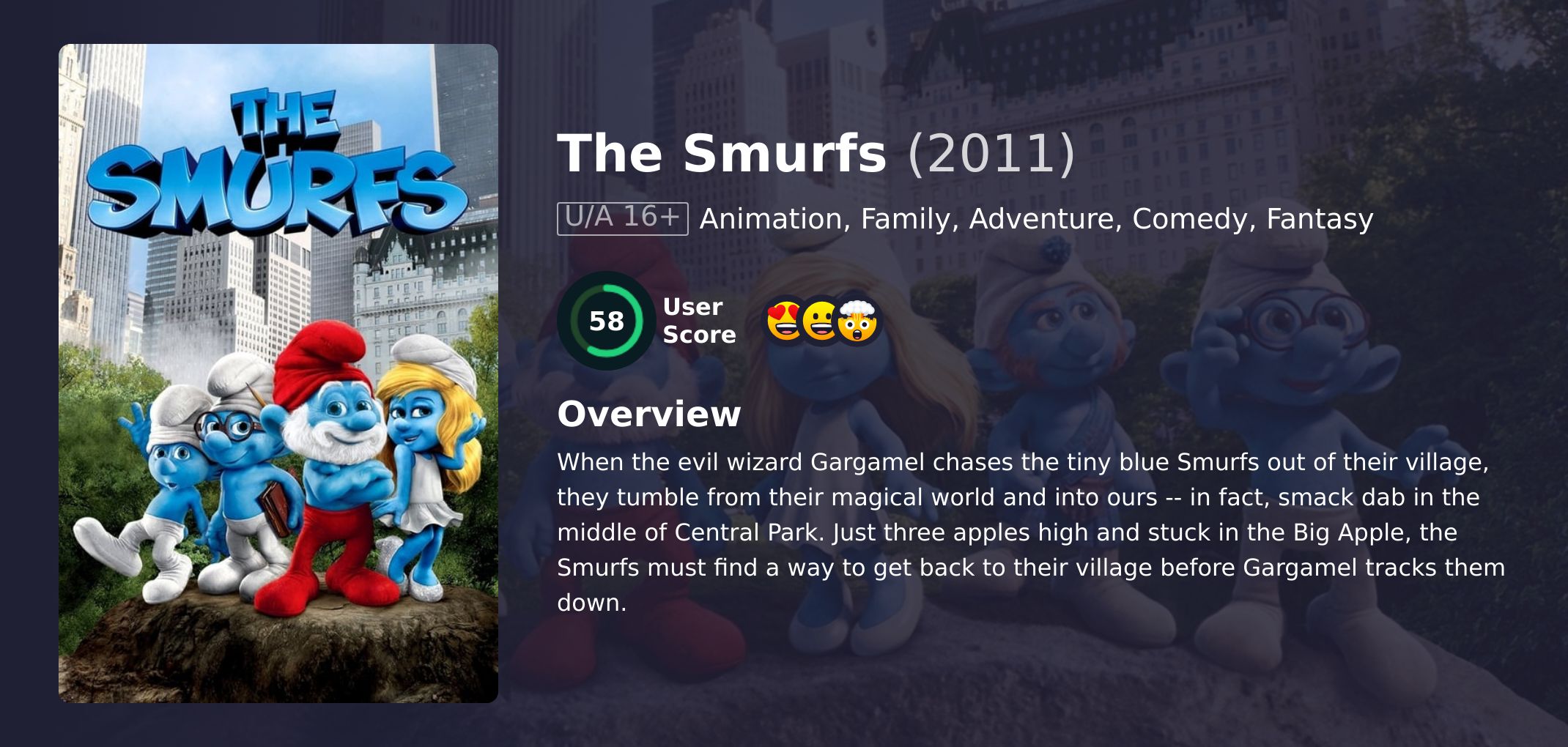 The Smurfs Movie Hindi Dubbed