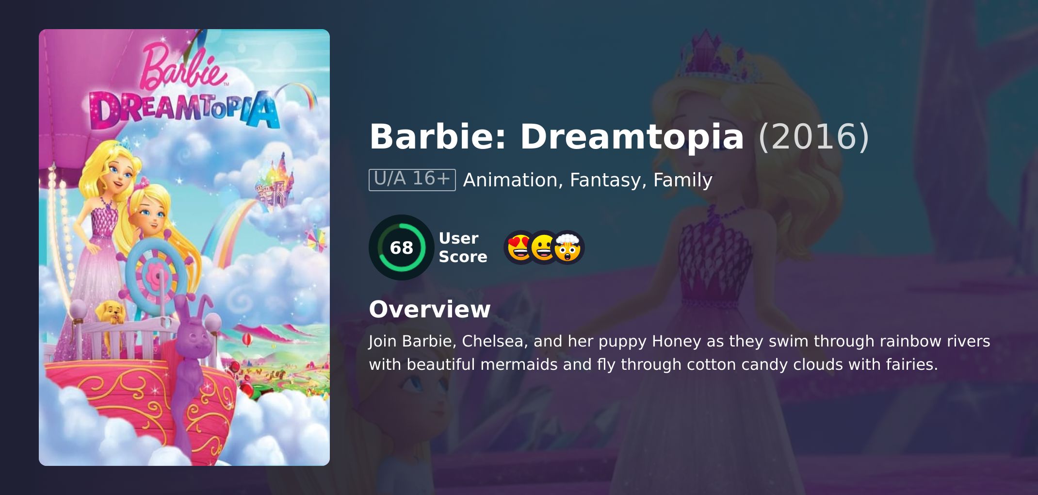 Barbie: Dreamtopia Movie Hindi Dubbed