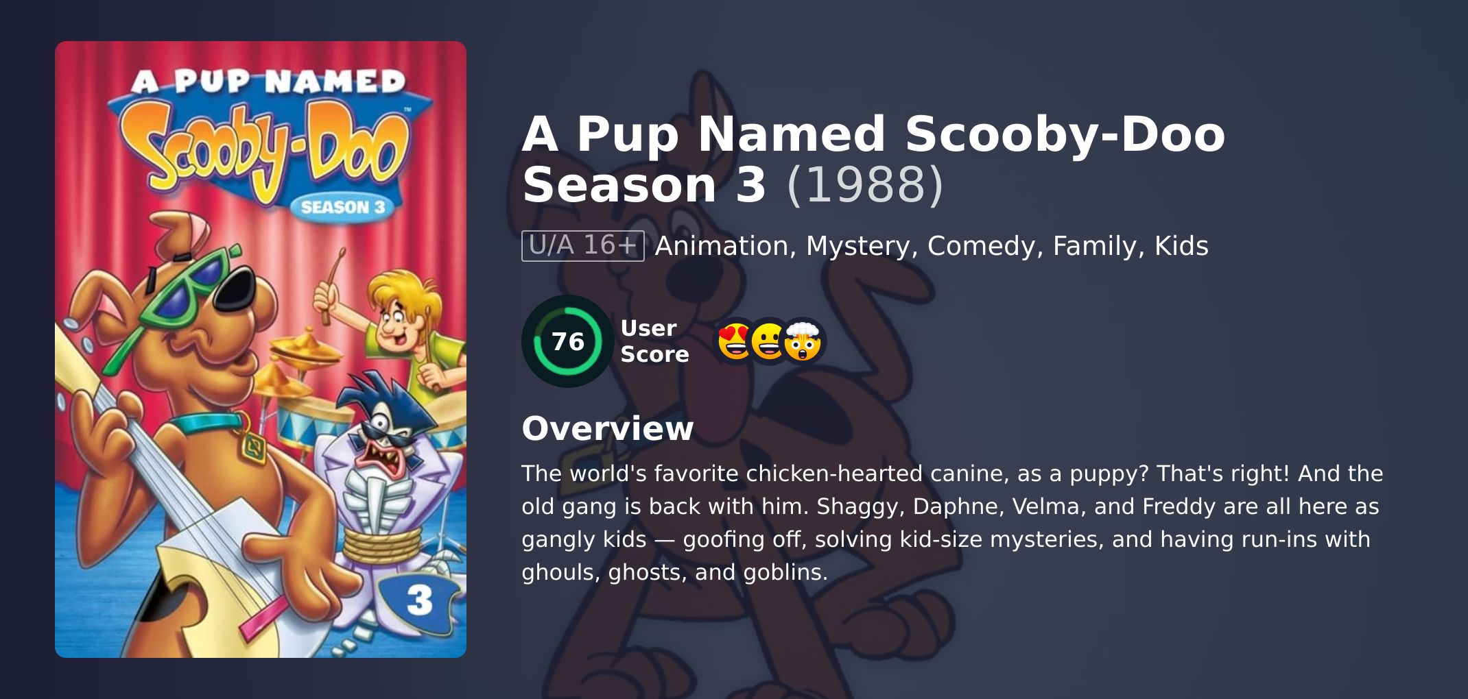 A Pup Named Scooby-Doo Season 3 English Dubbed