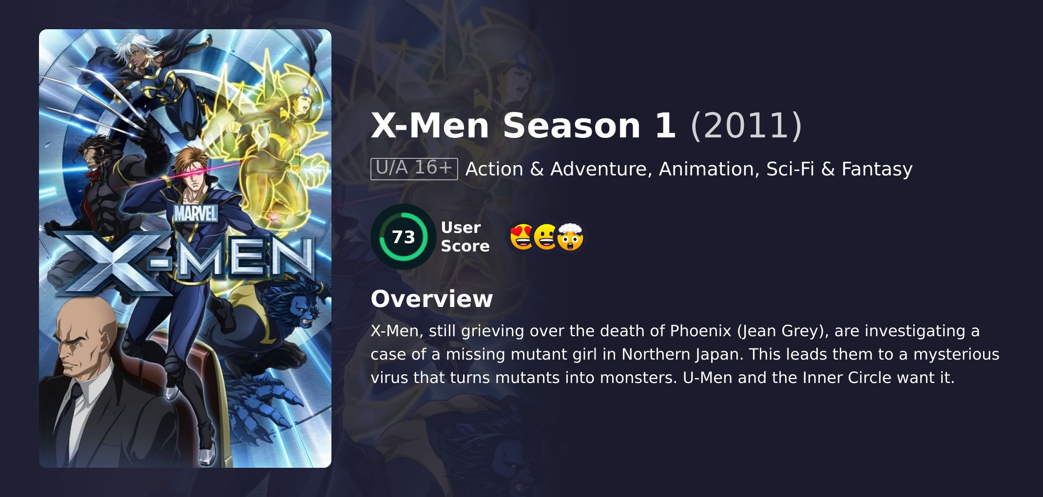 X-Men Season 1 Hindi Dubbed