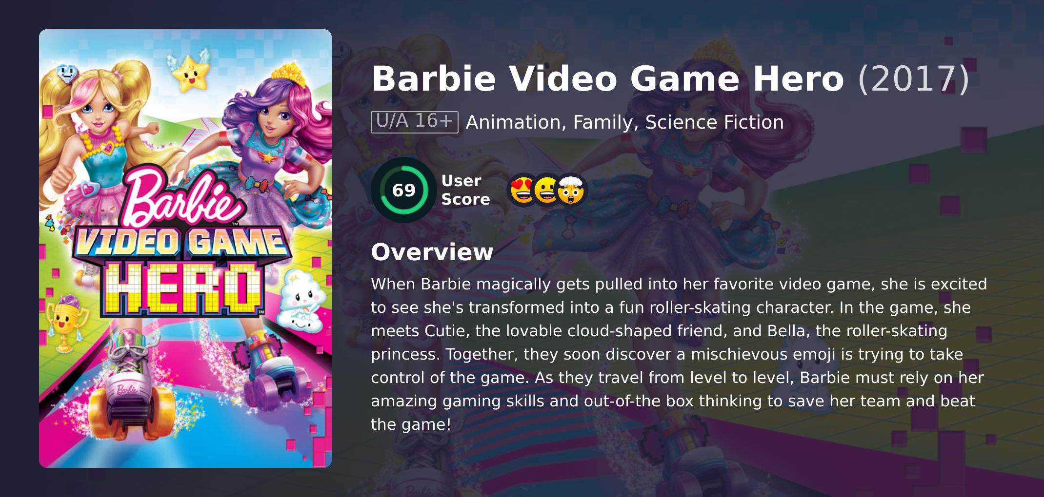 Barbie Video Game Hero Movie Hindi Dubbed