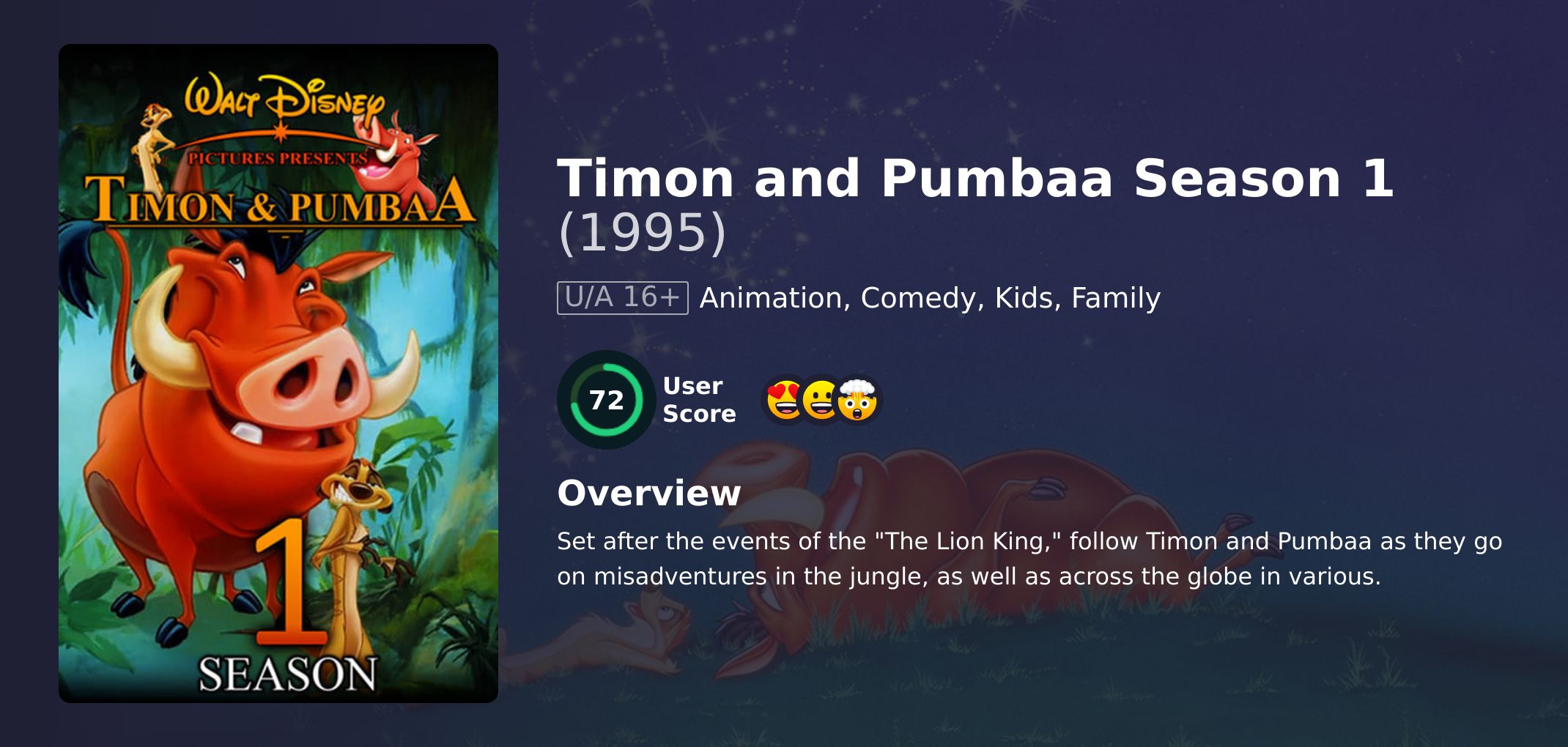 Timon and Pumbaa Season 1 Hindi Dubbed