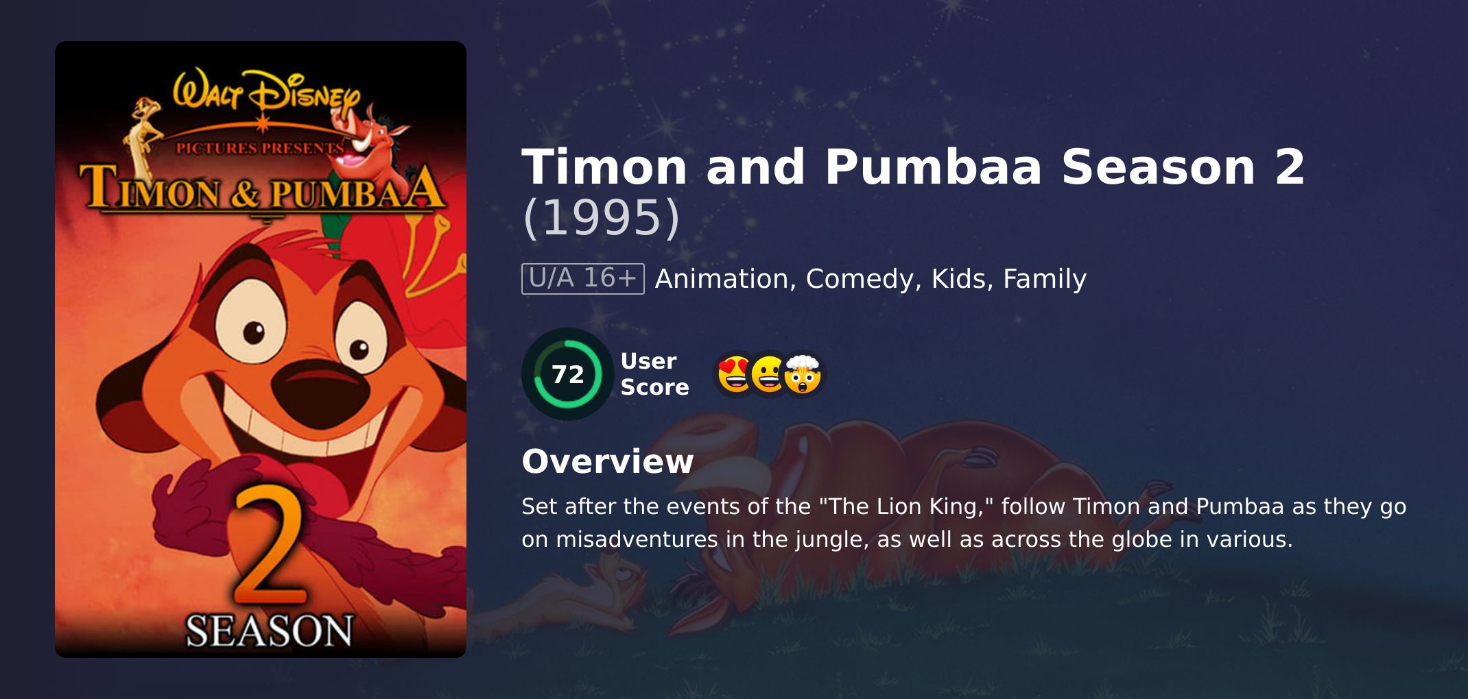 Timon and Pumbaa Season 2 Hindi Dubbed