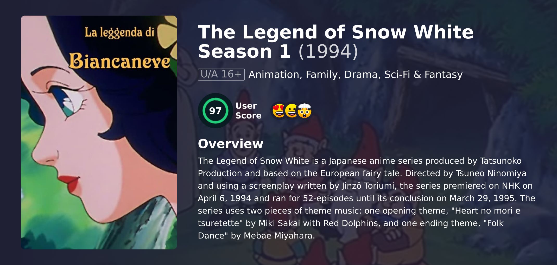 The Legend of Snow White Season 1 Hindi Dubbed