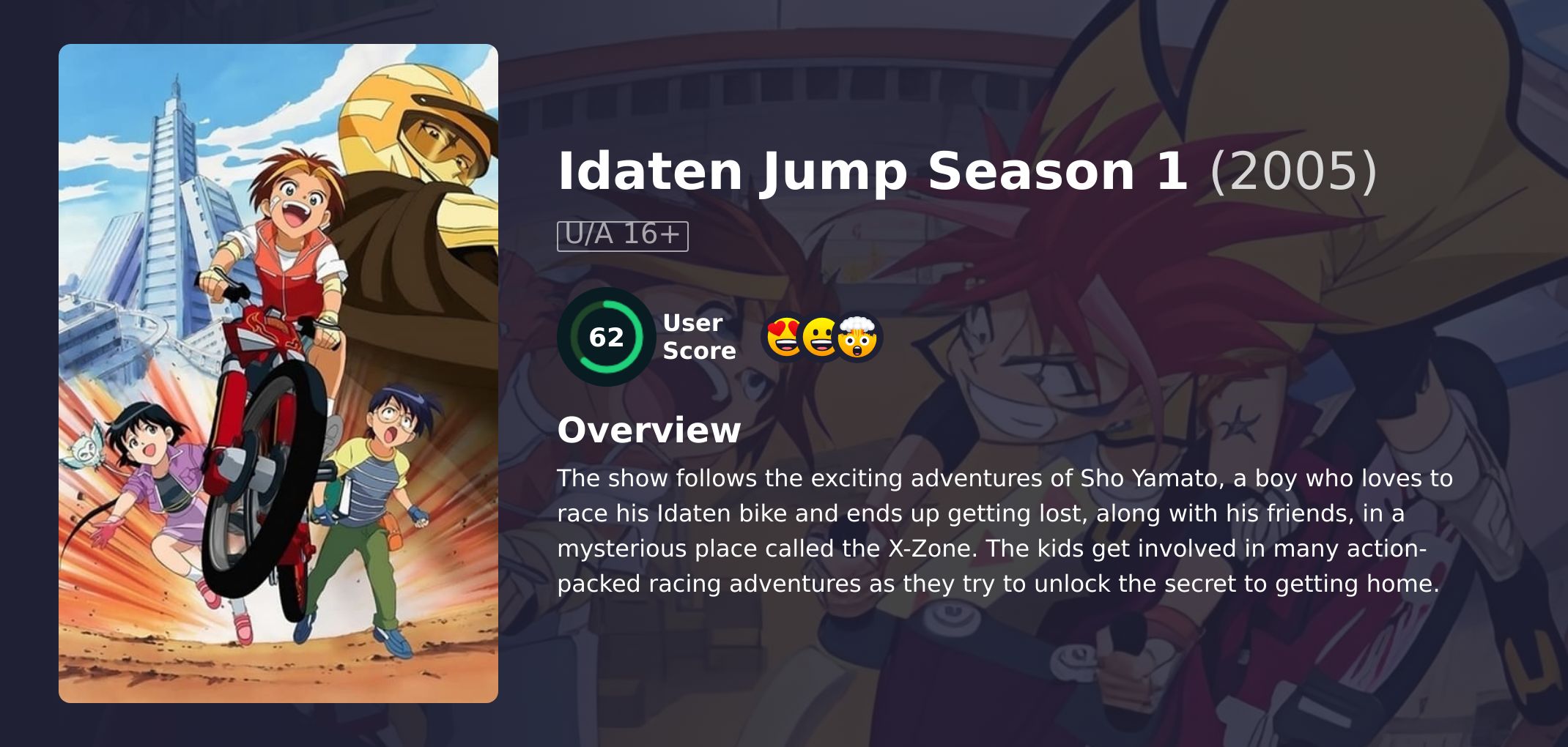 Idaten Jump Season 1 Hindi Dubbed