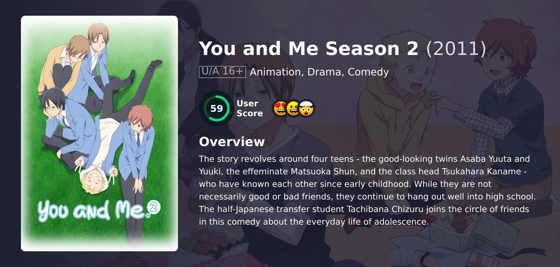 You and Me Season 2 Hindi Dubbed