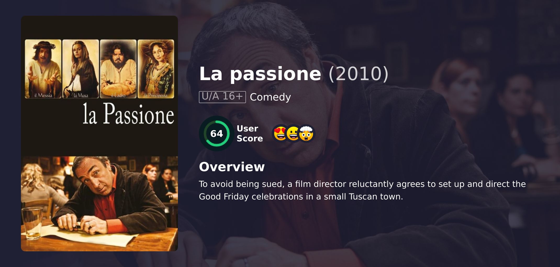 La passione Movie Hindi Dubbed