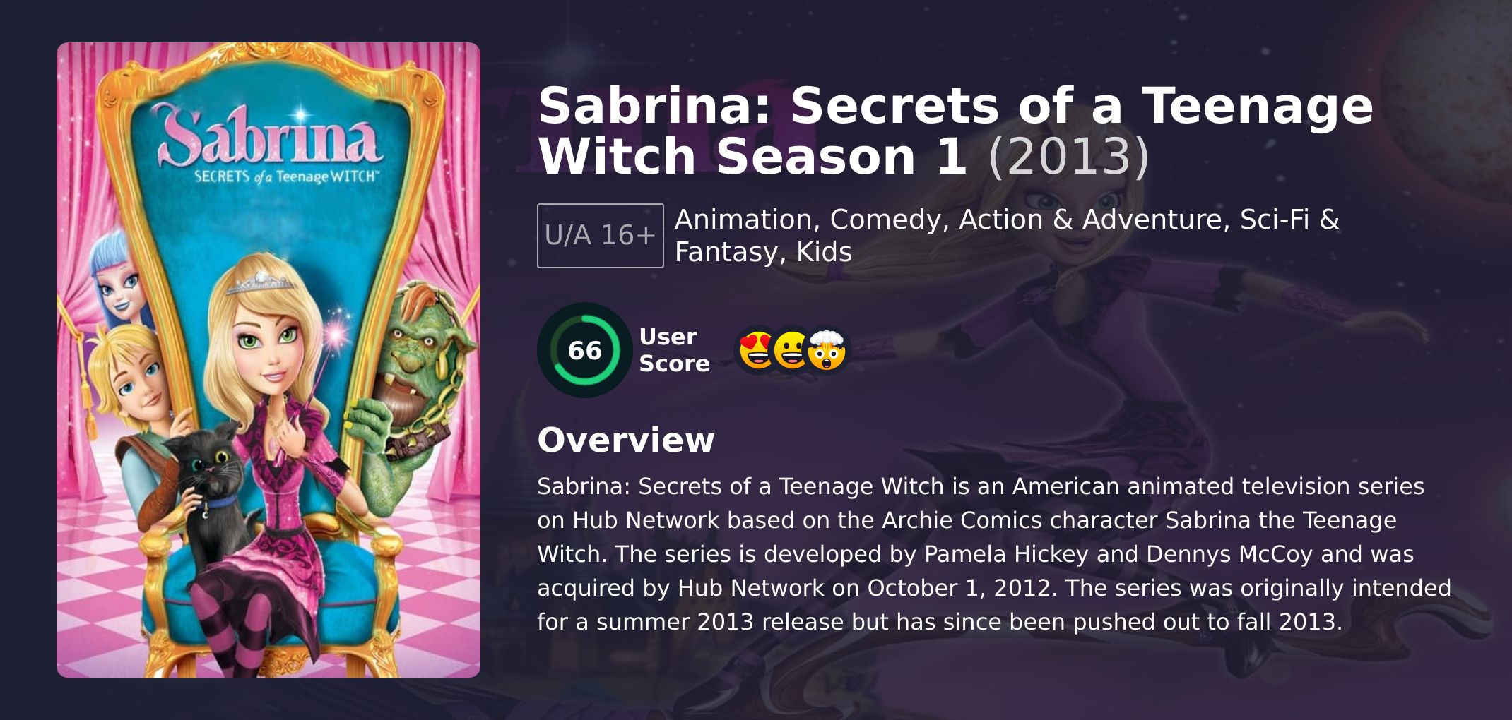 Sabrina: Secrets of a Teenage Witch Season 1 Hindi Dubbed