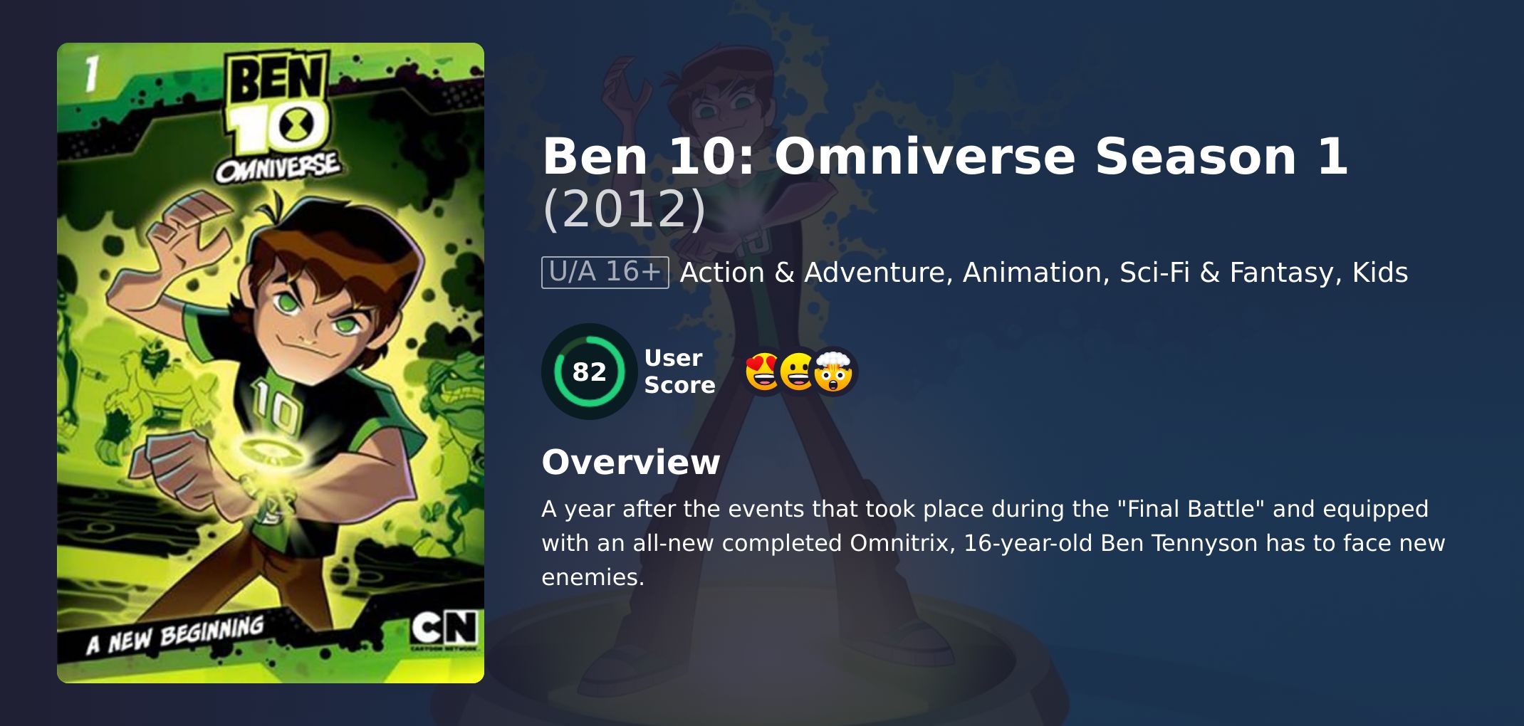 Ben 10: Omniverse Season 1 Hindi Dubbed