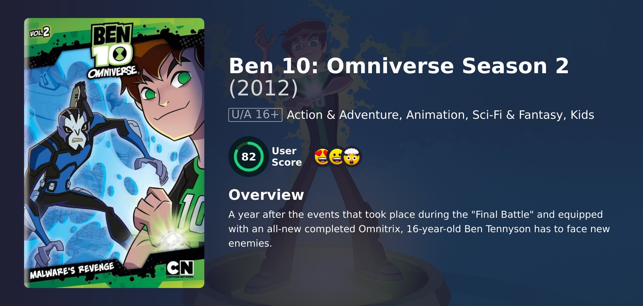 Ben 10: Omniverse Season 2 Hindi Dubbed