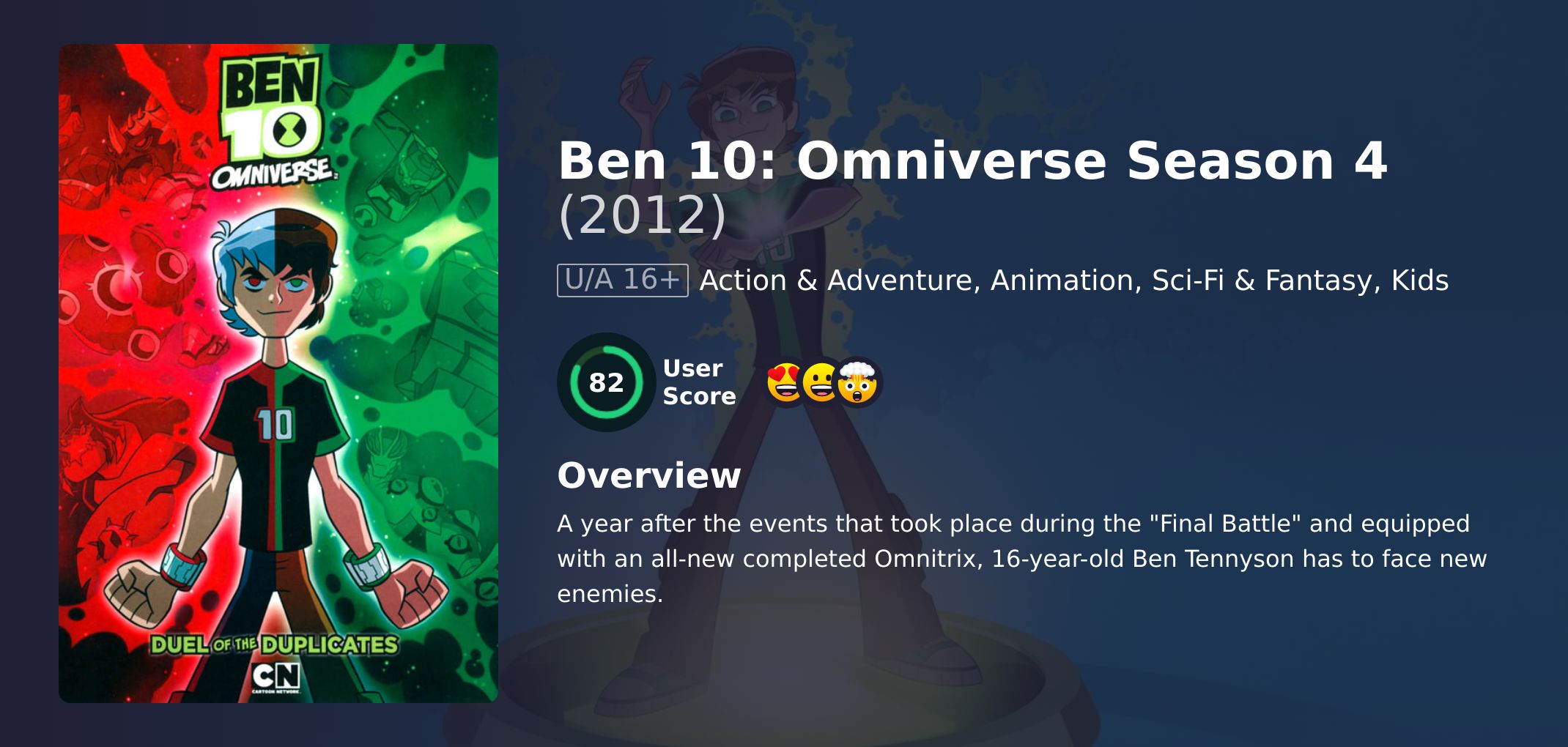 Ben 10: Omniverse Season 4 Hindi Dubbed