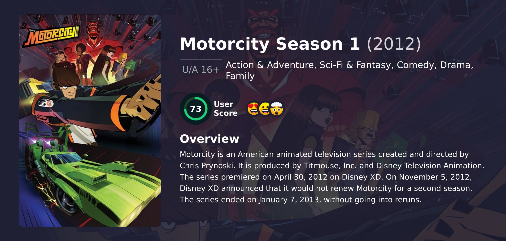 Motorcity Season 1 Hindi Dubbed