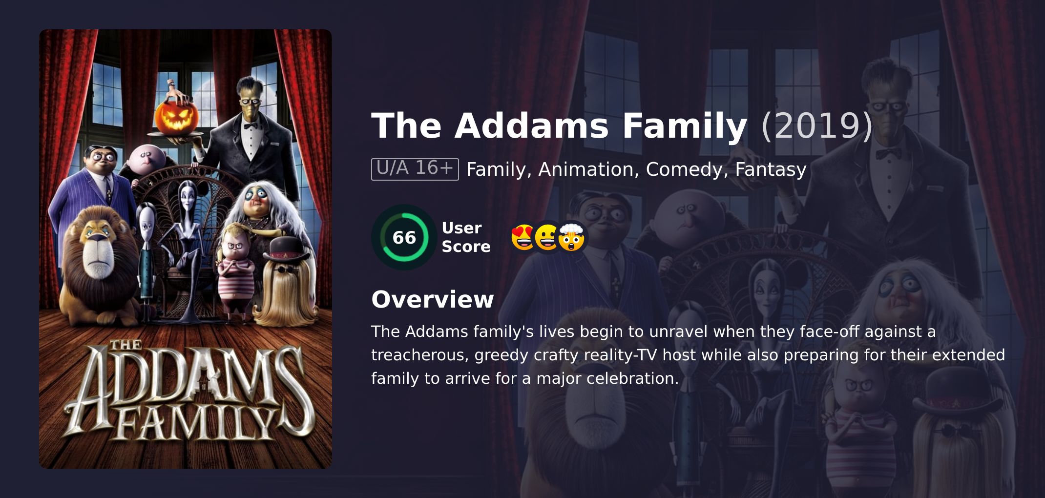 The Addams Family Movie Hindi Dubbed