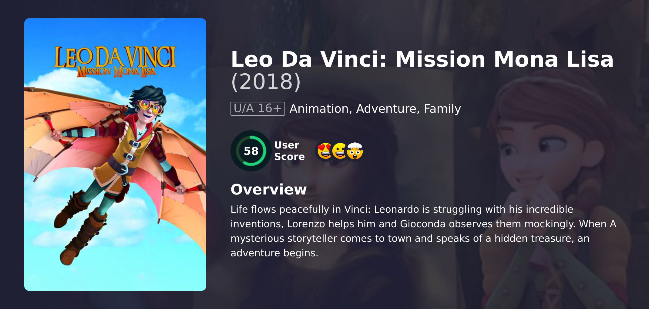 Leo Da Vinci: Mission Mona Lisa Movie English Dubbed