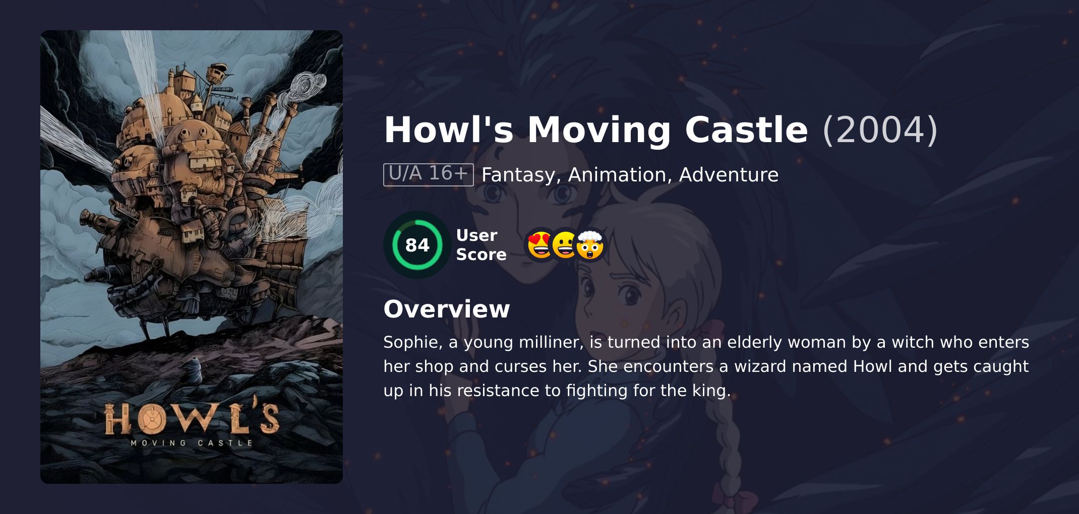 Howl's Moving Castle Movie Hindi Dubbed