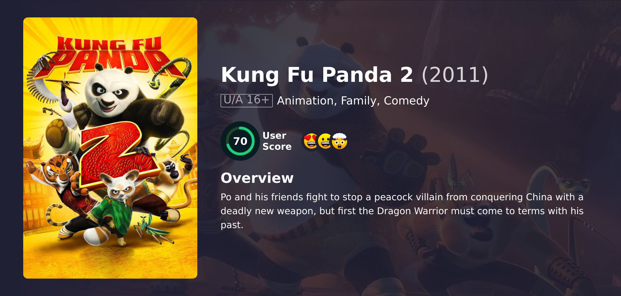 Kung Fu Panda 2 Movie Hindi Dubbed