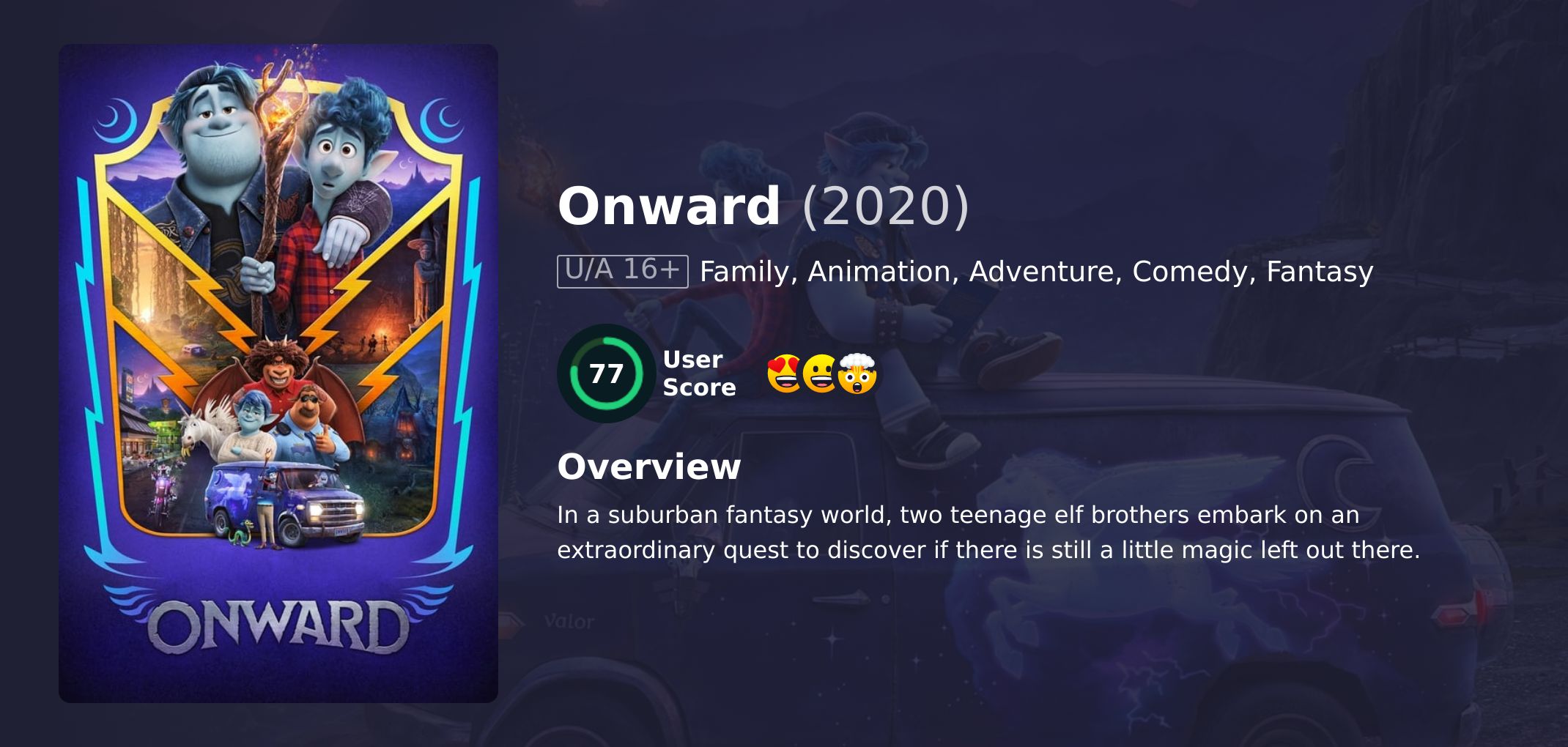 Onward Movie Hindi Dubbed