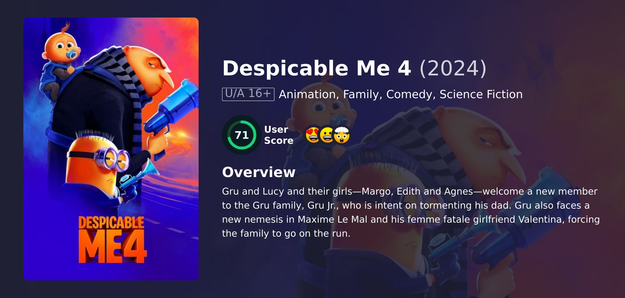 Despicable Me 4 Movie Hindi Dubbed