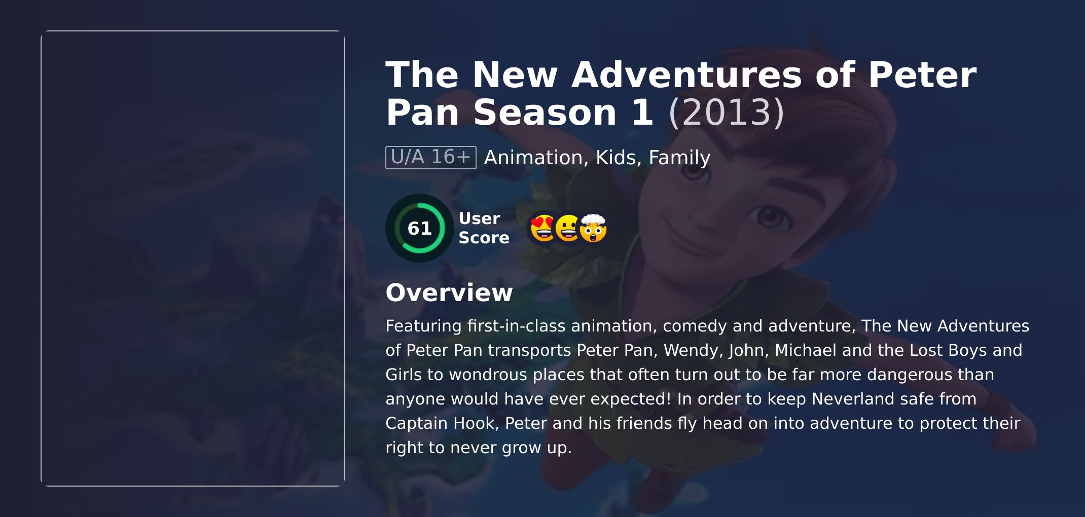 The New Adventures of Peter Pan Season 1 Hindi Dubbed