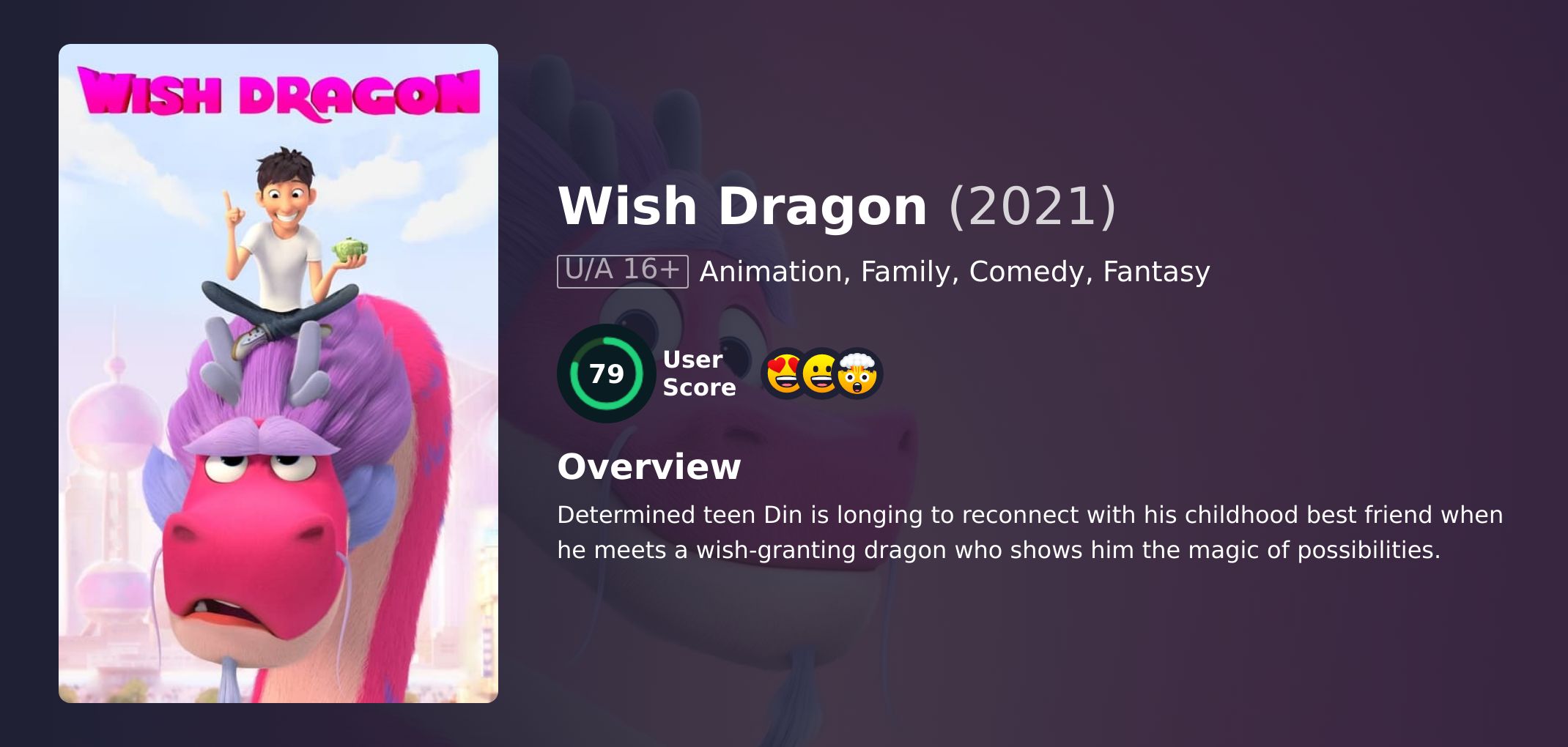 Wish Dragon Movie Hindi Dubbed