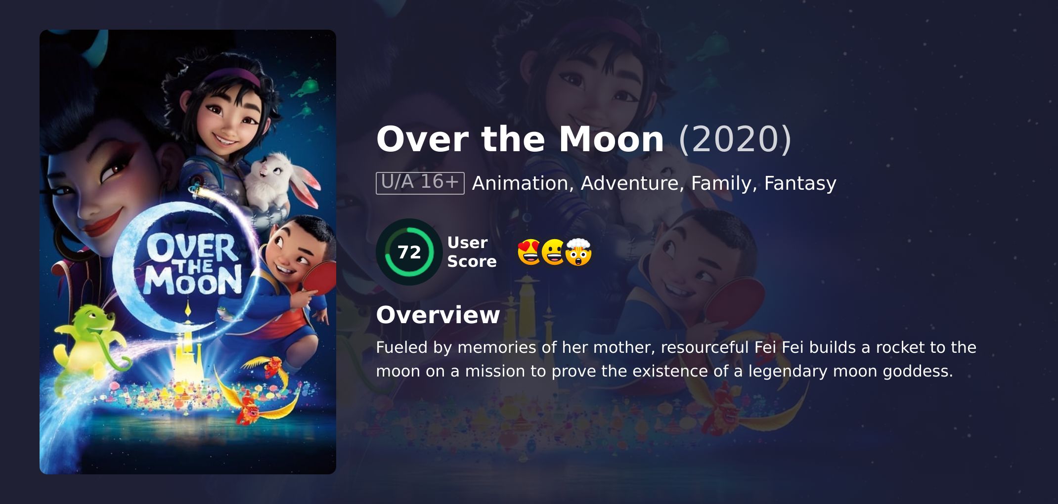 Over the Moon Movie Hindi Dubbed