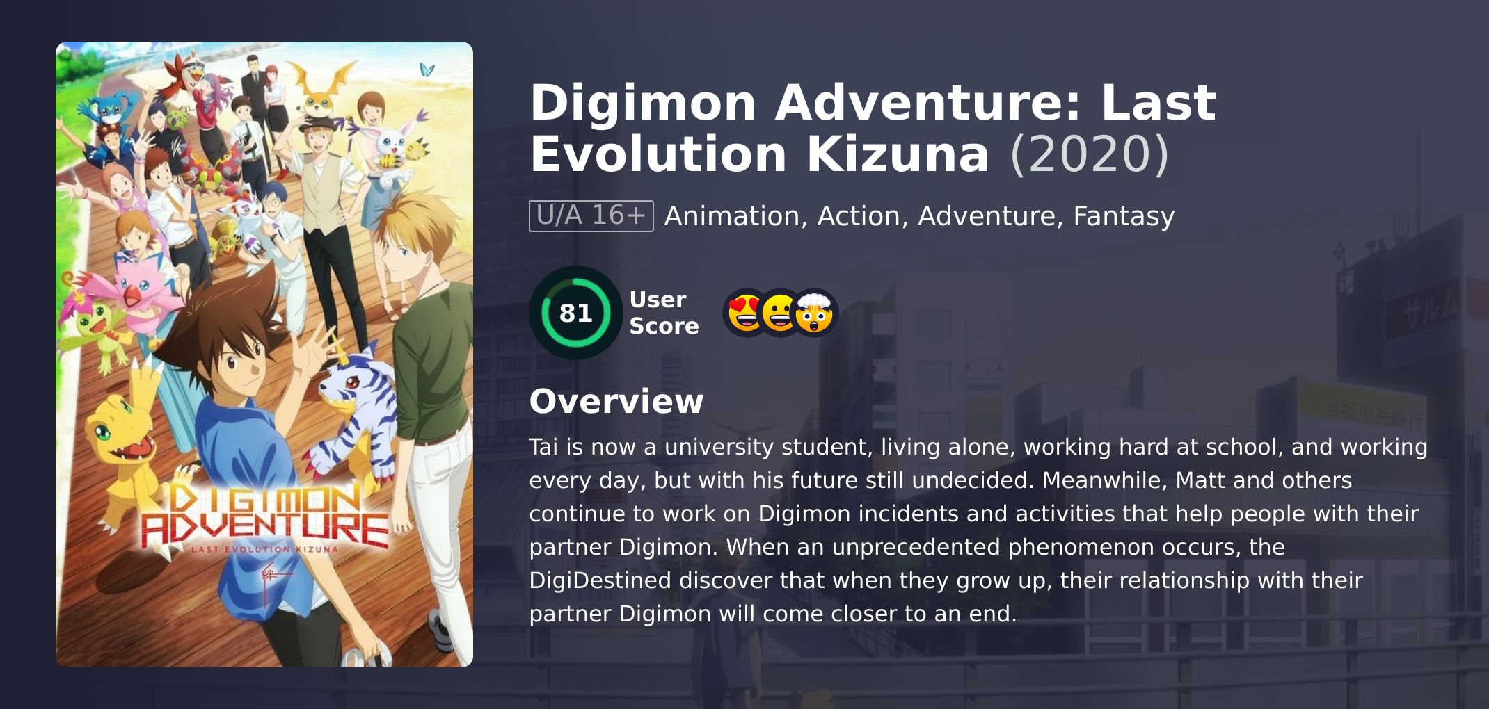 Digimon Adventure: Last Evolution Kizuna Movie Hindi Dubbed