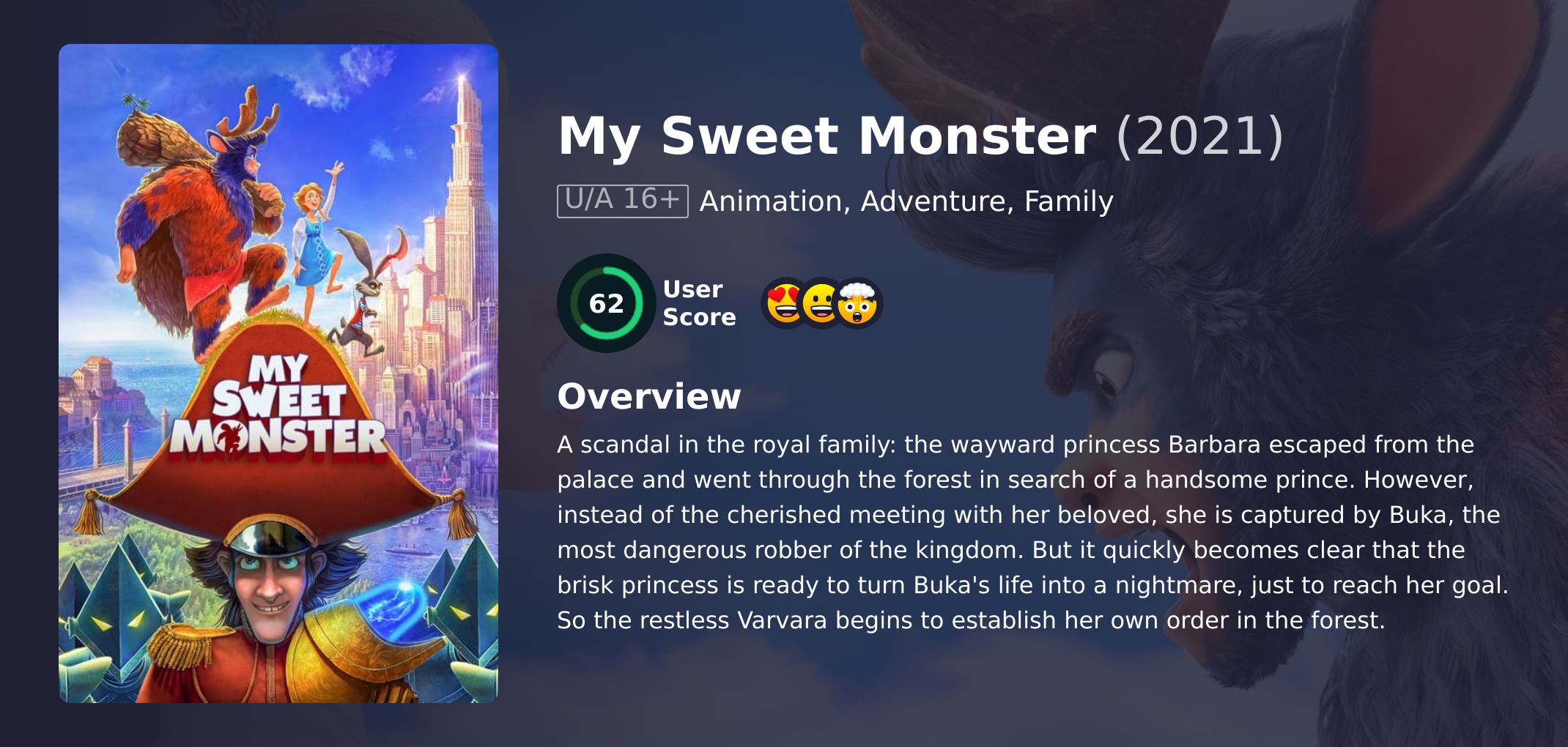 My Sweet Monster Movie Hindi Dubbed