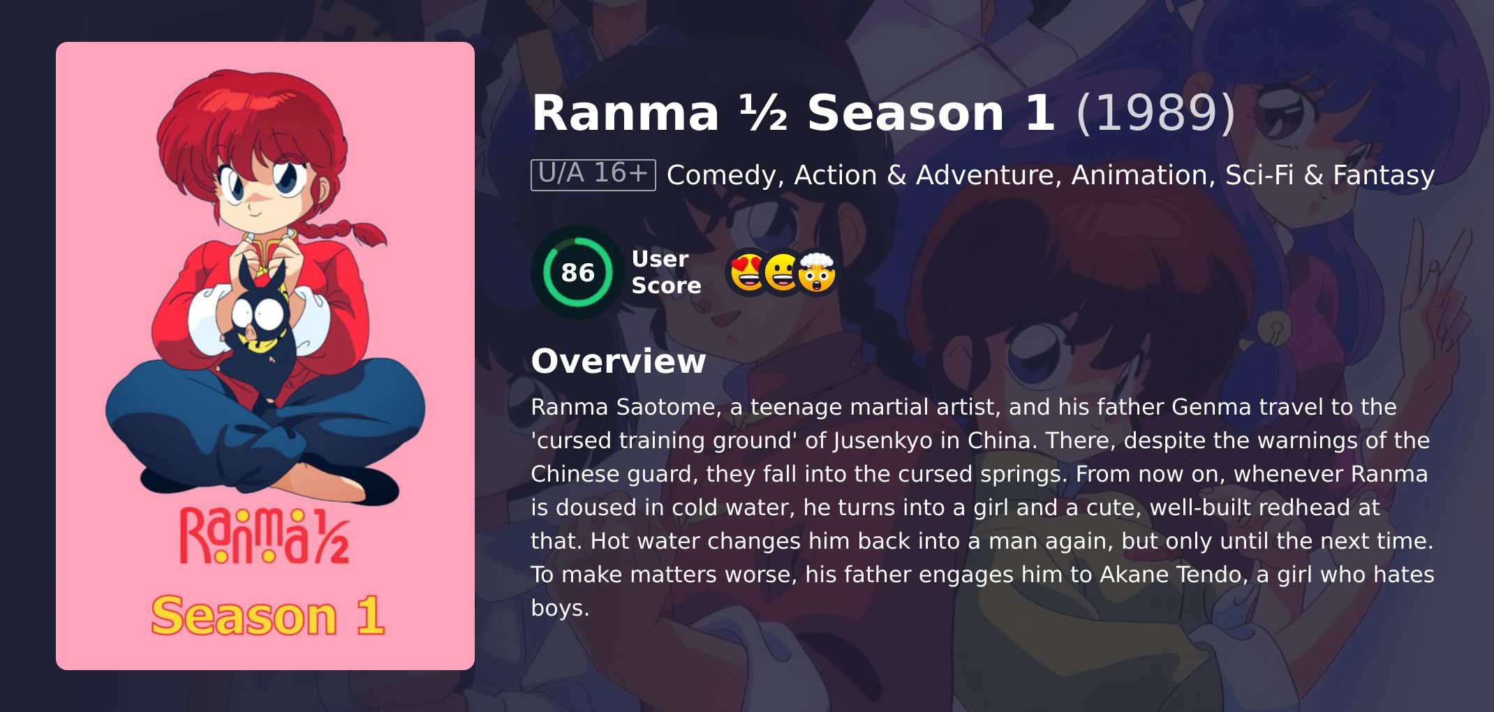 Ranma ½ Season 1 Hindi Dubbed