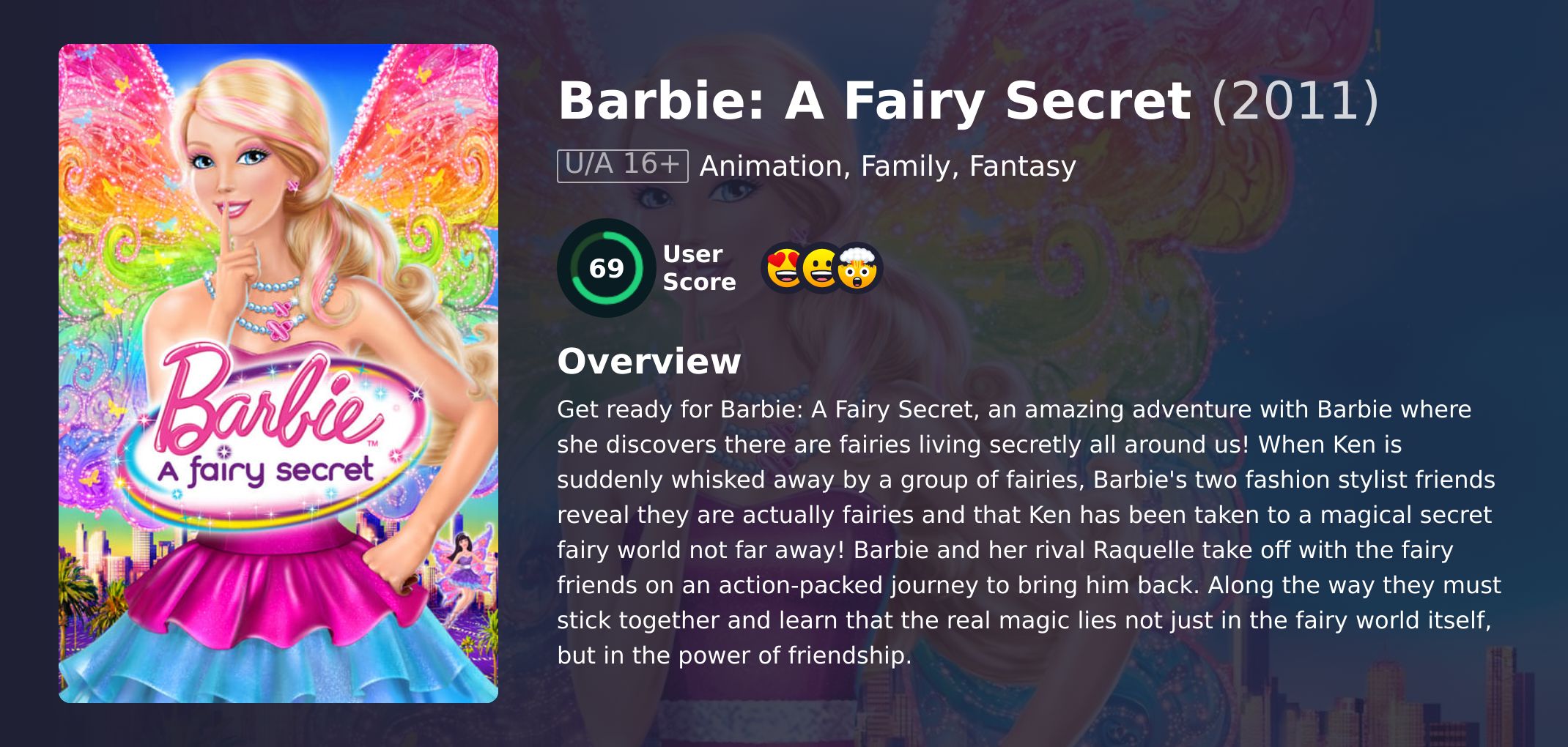 Barbie: A Fairy Secret Movie Hindi Dubbed