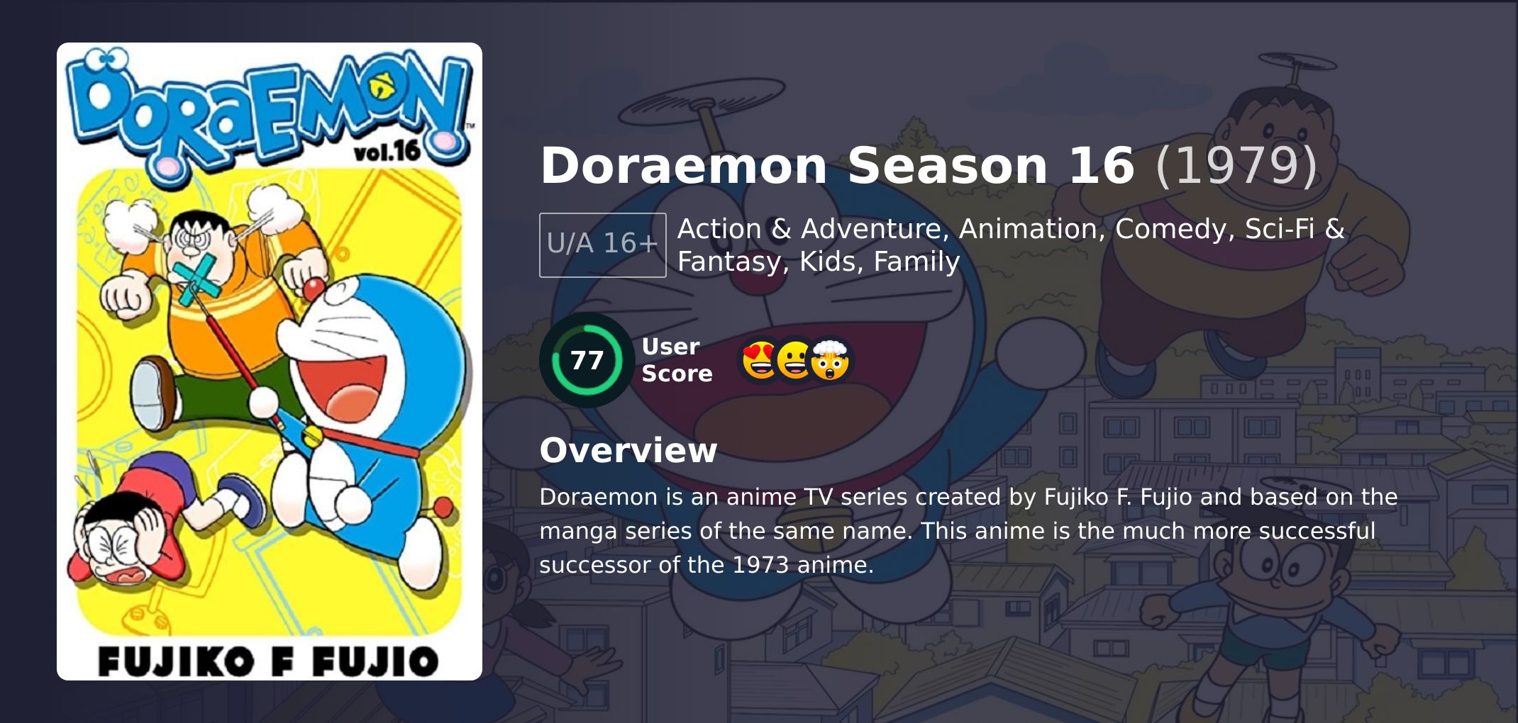 Doraemon Season 16 Hindi Dubbed