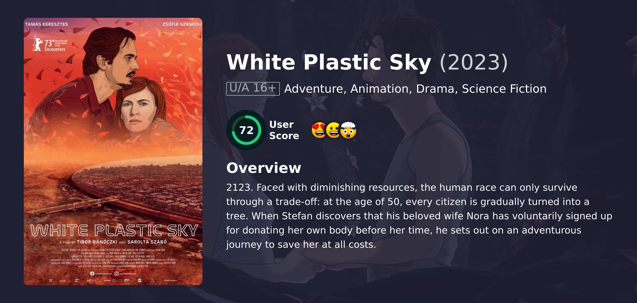 White Plastic Sky Movie Hungarian Dubbed