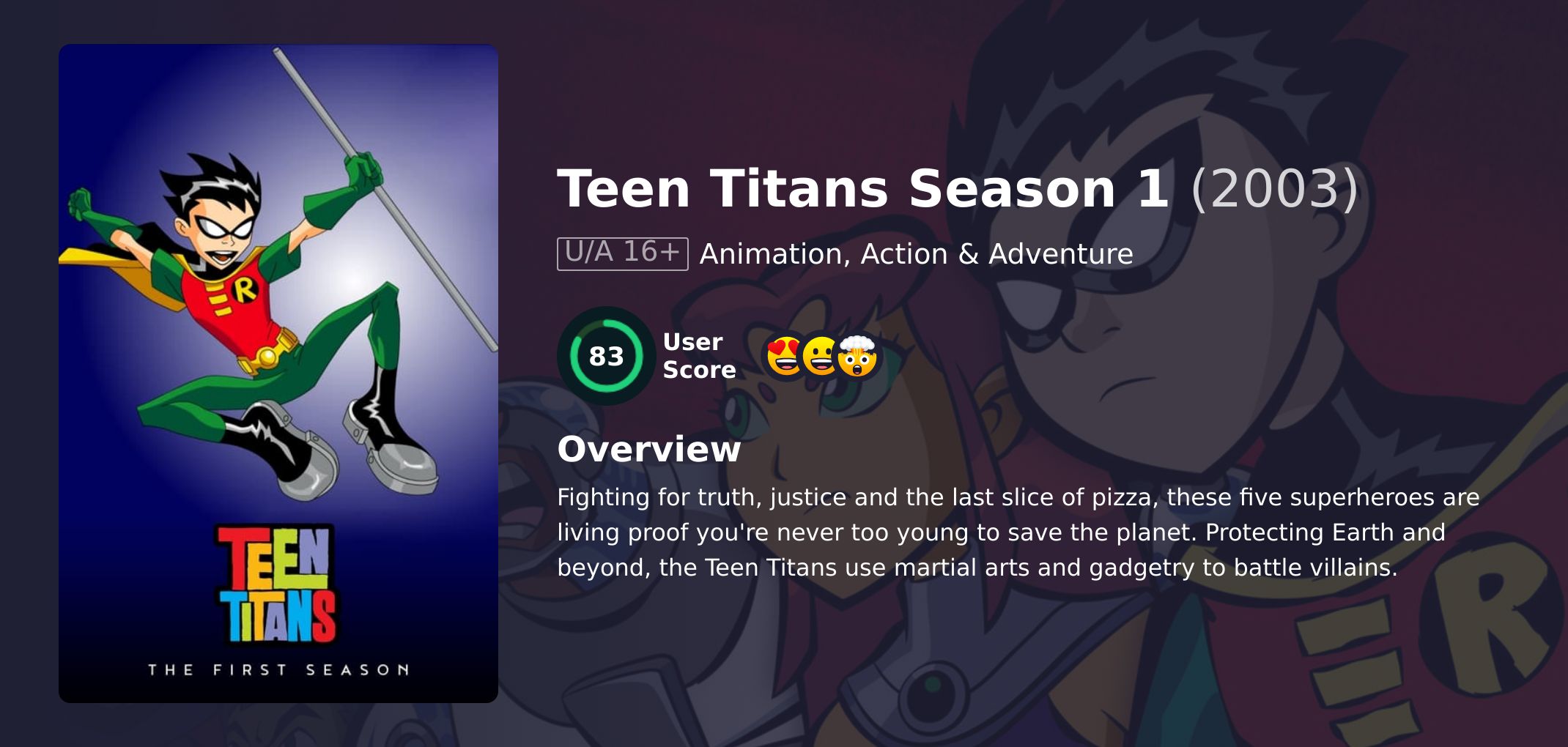 Teen Titans Season 1 Hindi Dubbed