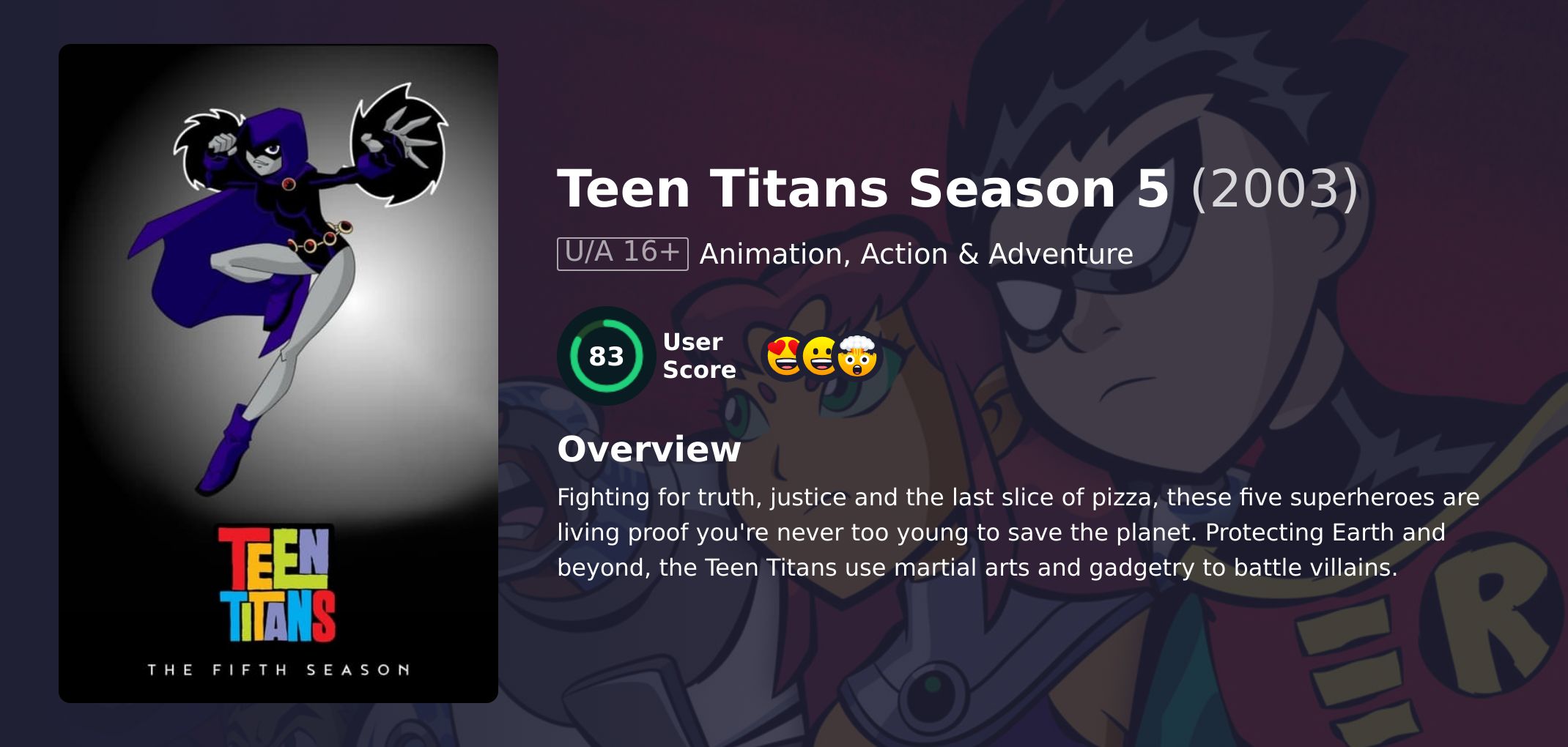 Teen Titans Season 5 Hindi Dubbed