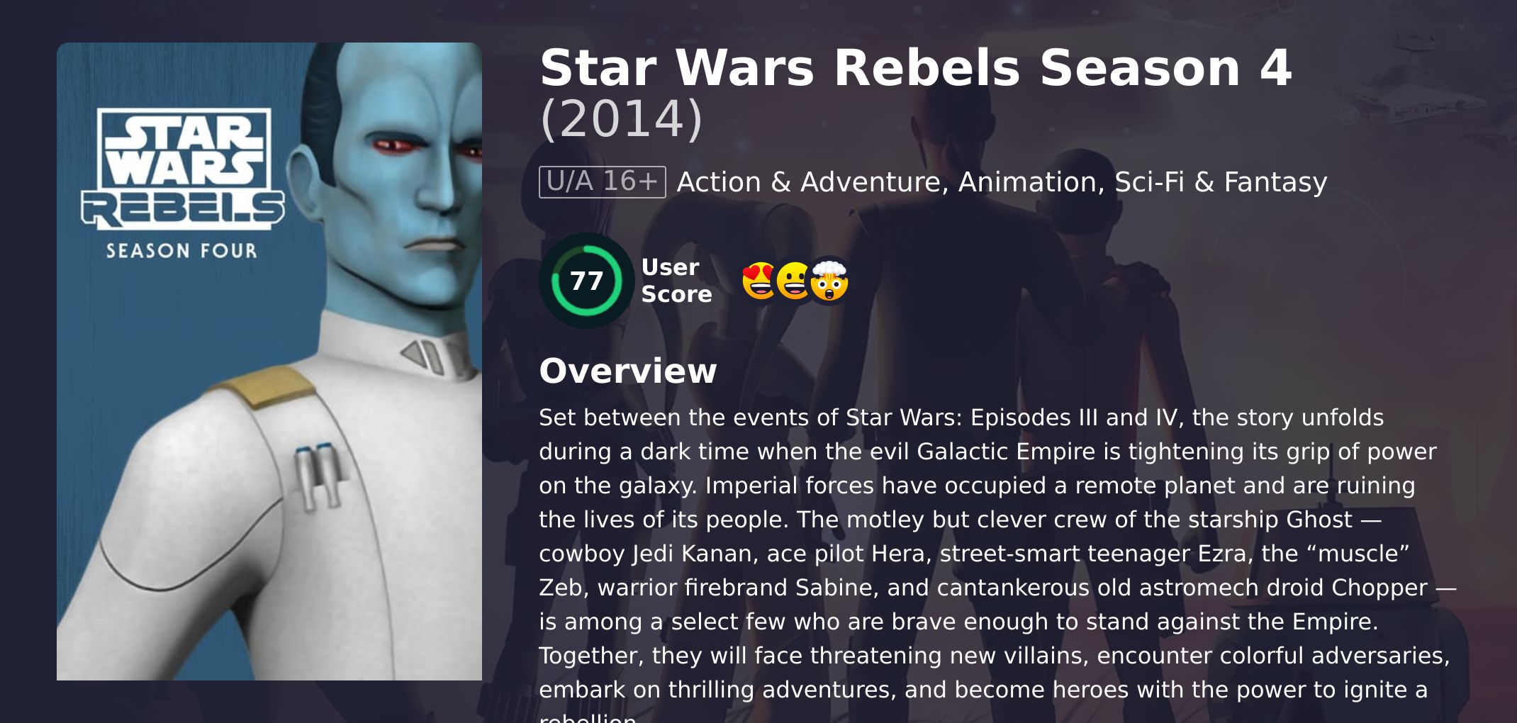 Star Wars Rebels Season 4 Hindi Dubbed