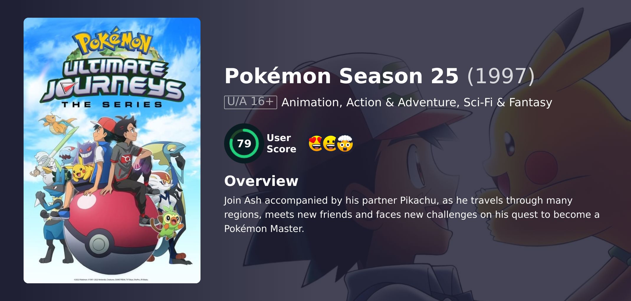 Pokémon Season 25 Hindi Dubbed