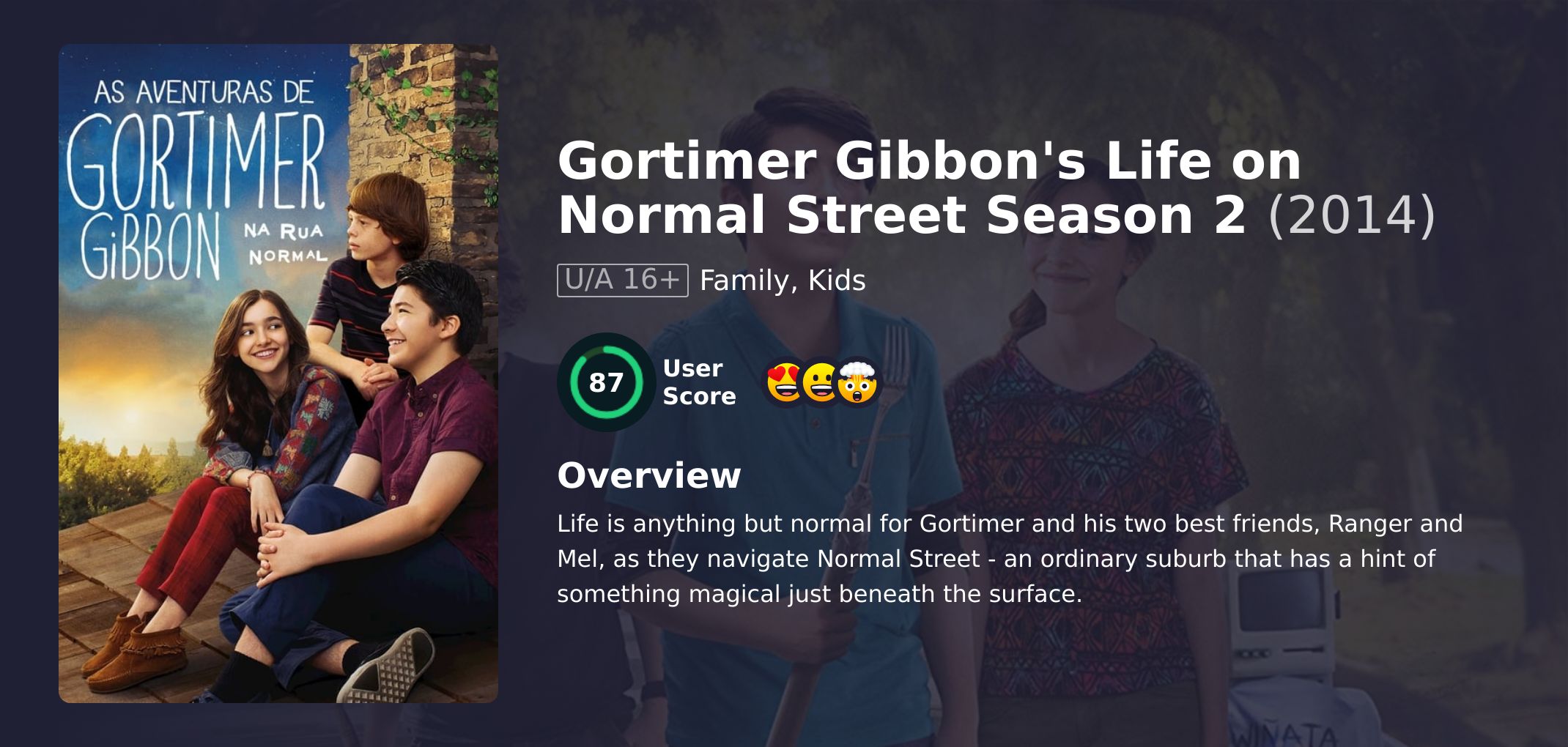 Gortimer Gibbon's Life on Normal Street Season 2 Hindi Dubbed