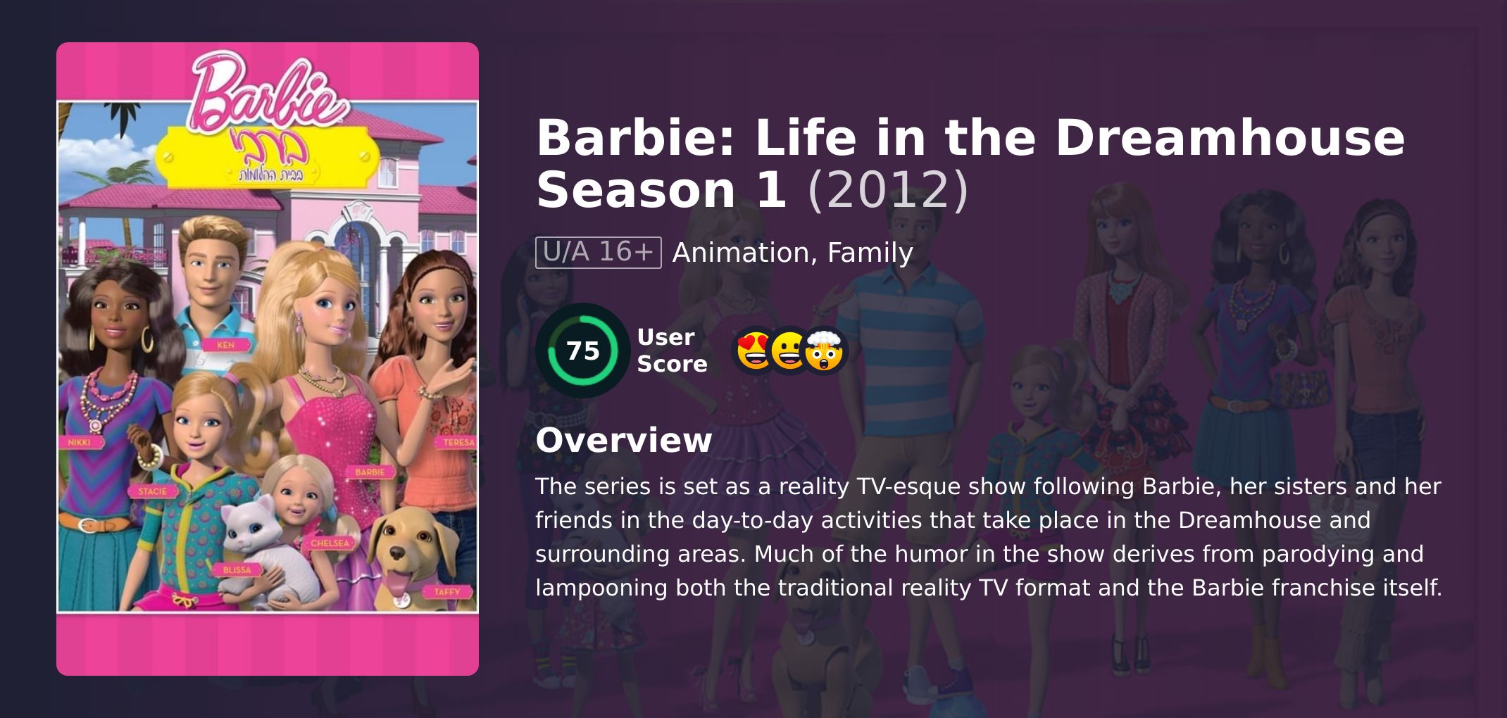 Barbie: Life in the Dreamhouse Season 1 Hindi Dubbed