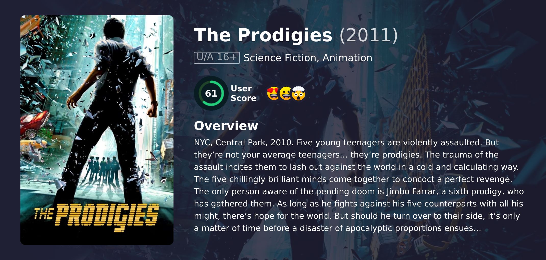 The Prodigies Movie English Dubbed