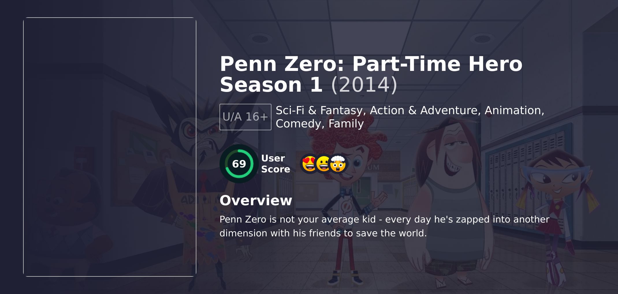 Penn Zero: Part-Time Hero Season 1 Hindi Dubbed