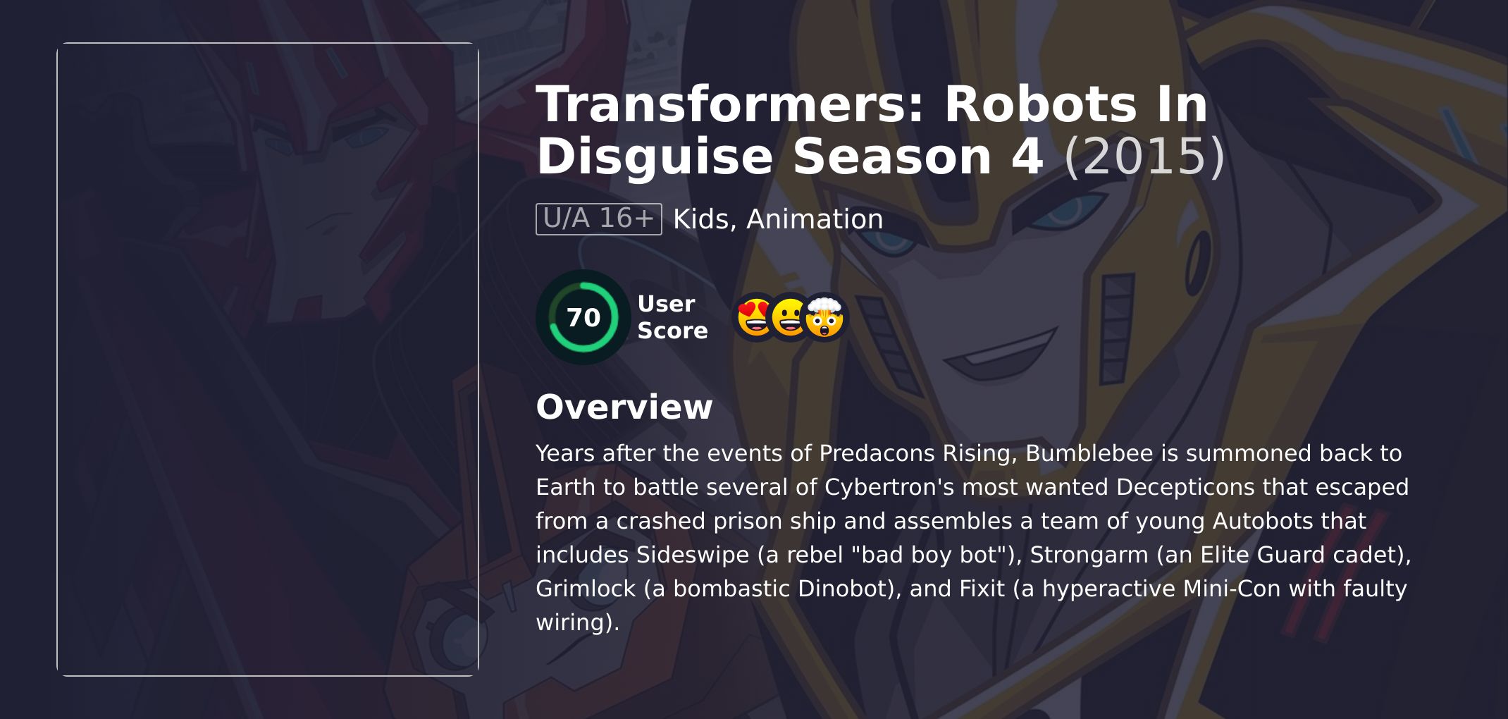 Transformers: Robots In Disguise Season 4 Hindi Dubbed