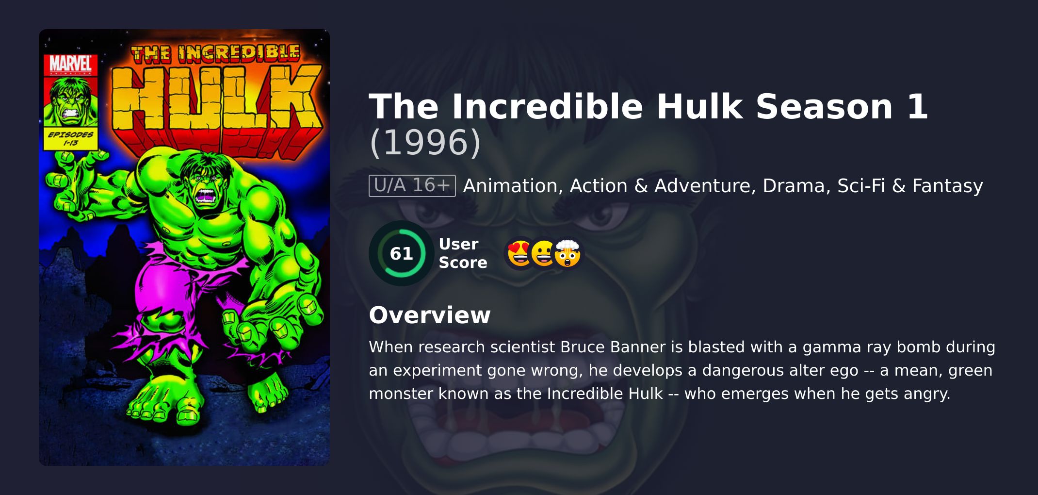 The Incredible Hulk Season 1 Hindi Dubbed