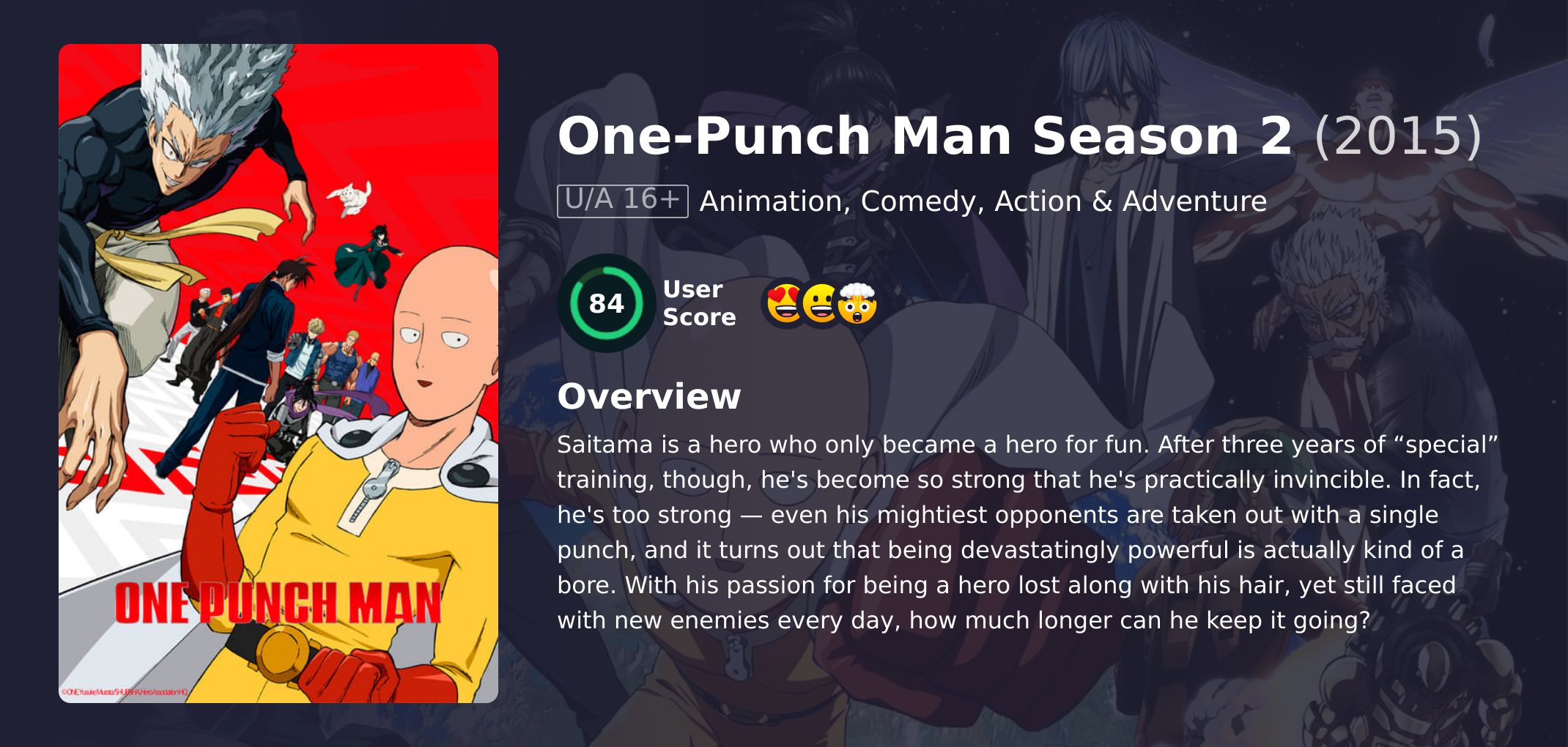 One-Punch Man Season 2 Hindi Dubbed